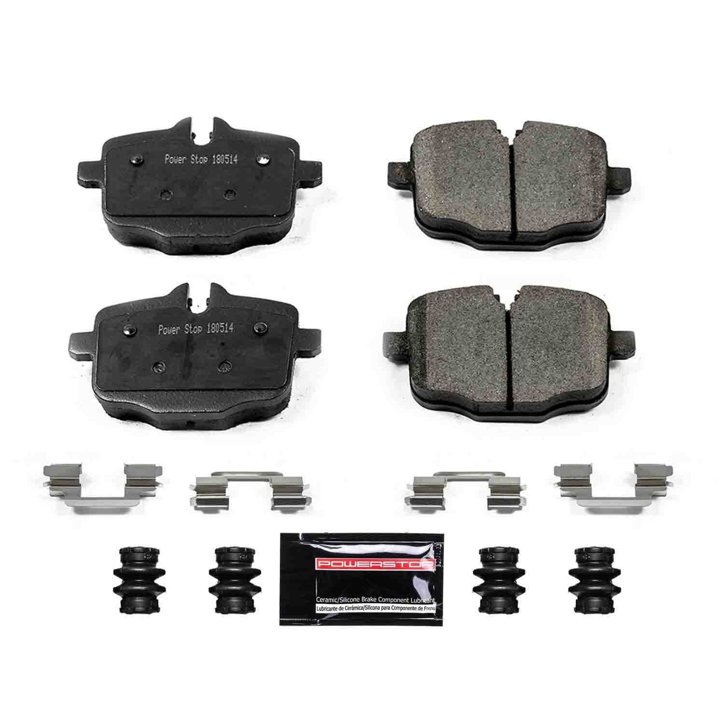 PowerStop Power Stop 2017 BMW 530i Rear Z23 Evolution Sport Brake Pads w/Hardware Z23-1469