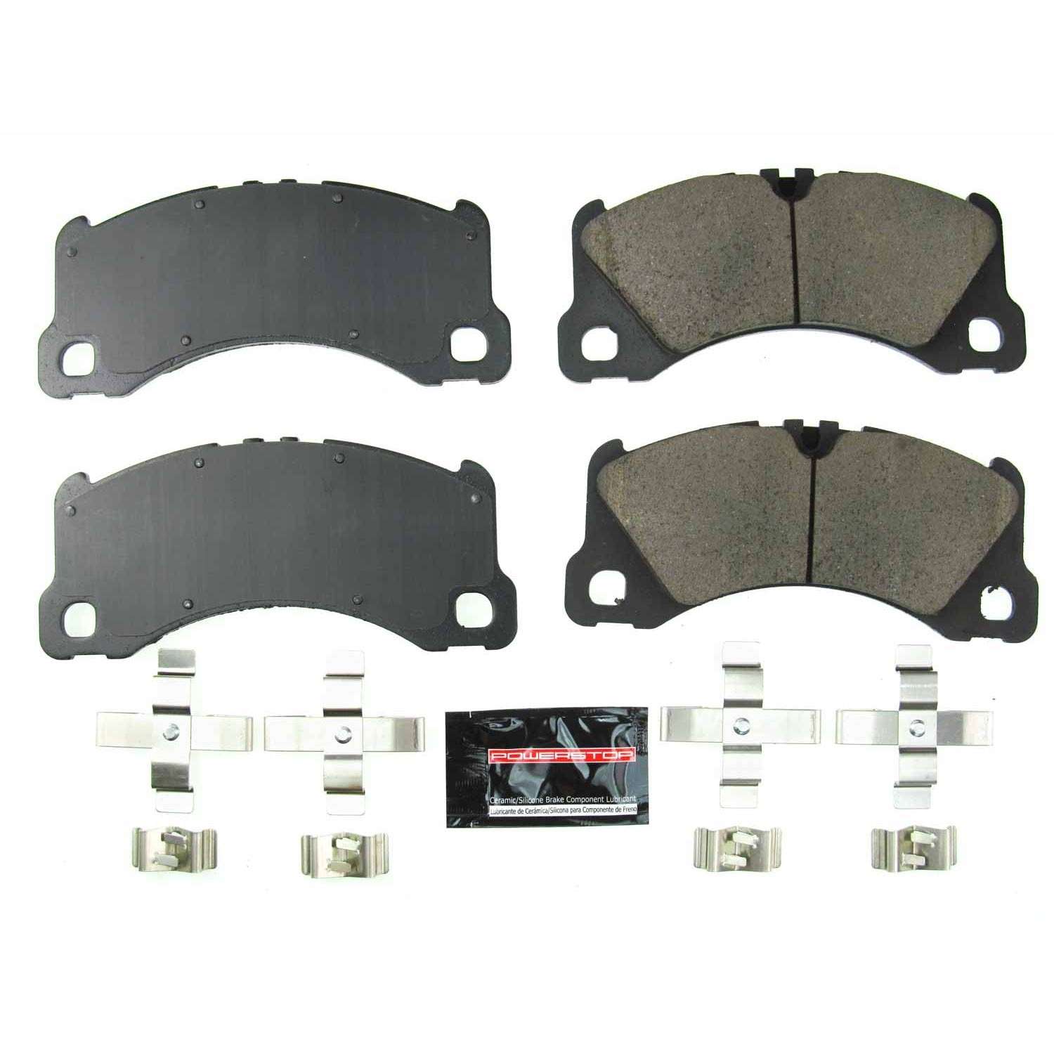 Power Stop 13-17 Porsche Cayenne Front Z23 Evolution Sport Brake Pads w/Hardware Z23-1577