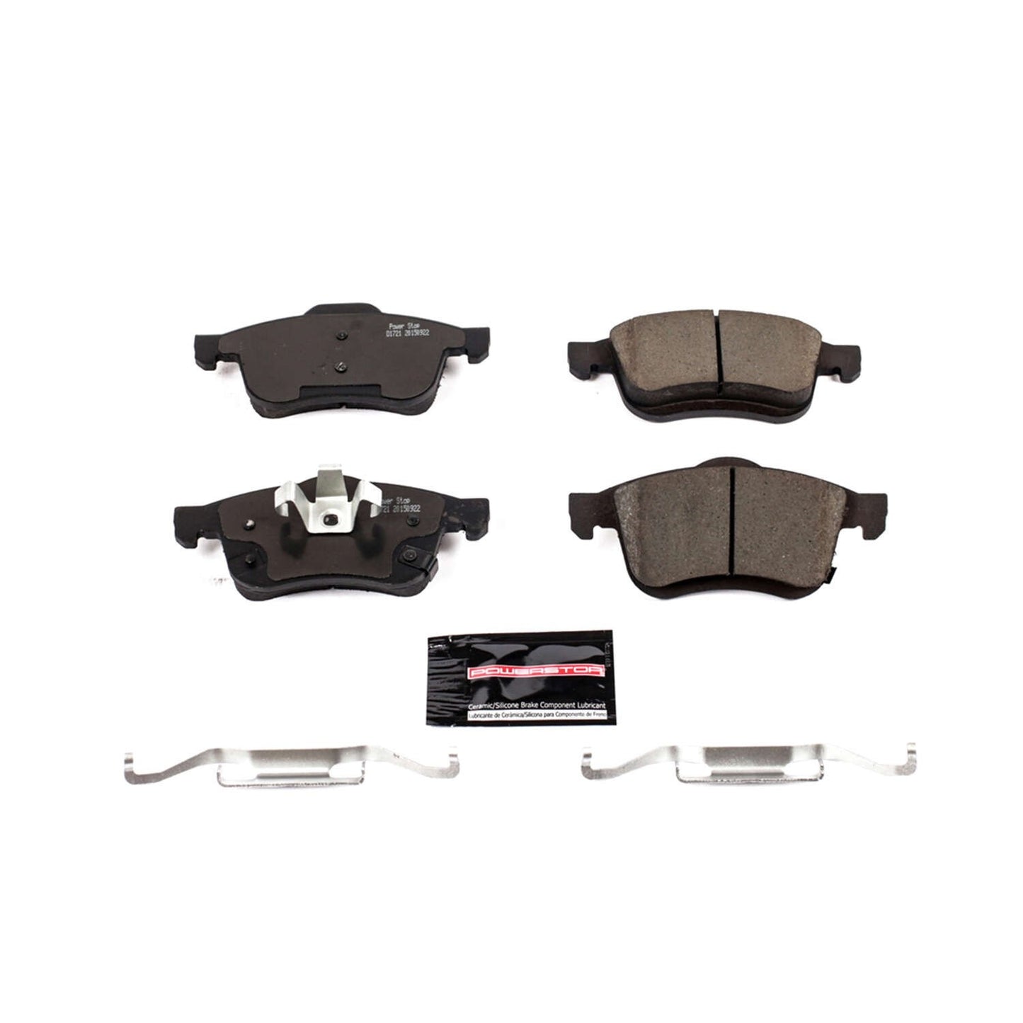 PowerStop Power Stop 14-19 Fiat 500L Front Z23 Evolution Sport Brake Pads w/Hardware Z23-1721