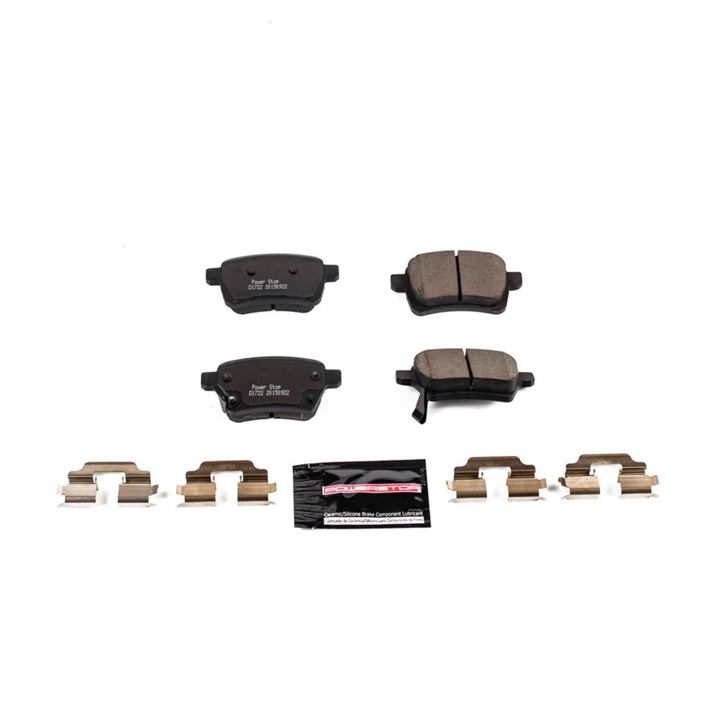 PowerStop Power Stop 14-19 Fiat 500L Rear Z23 Evolution Sport Brake Pads w/Hardware Z23-1722
