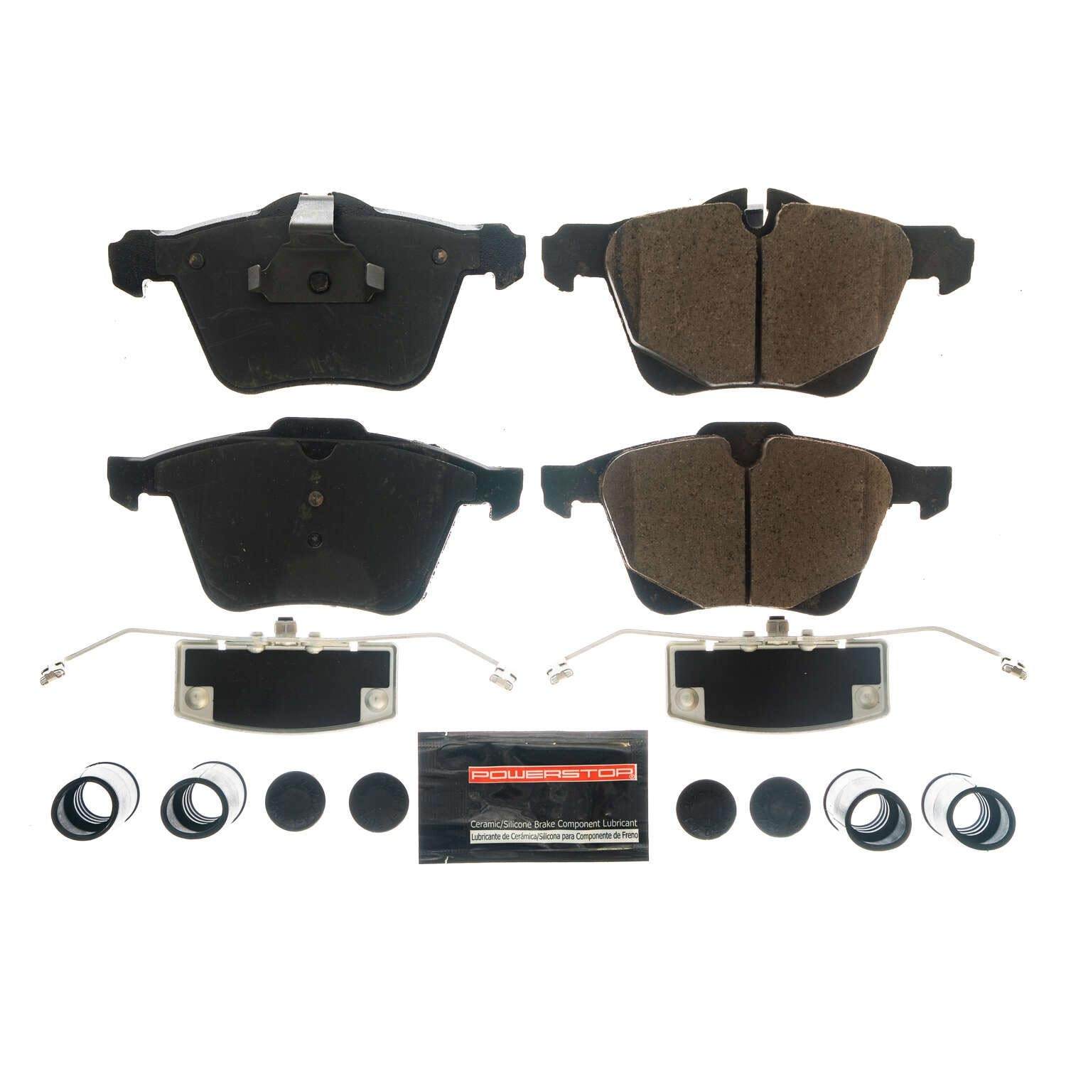 Power Stop 14-19 Jaguar F-Type Front Z23 Evolution Sport Brake Pads w/Hardware Z23-1751