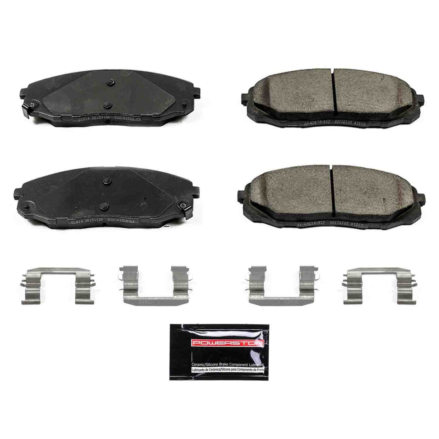 PowerStop Power Stop 15-19 Kia Sedona Front Z23 Evolution Sport Brake Pads w/Hardware Z23-1814