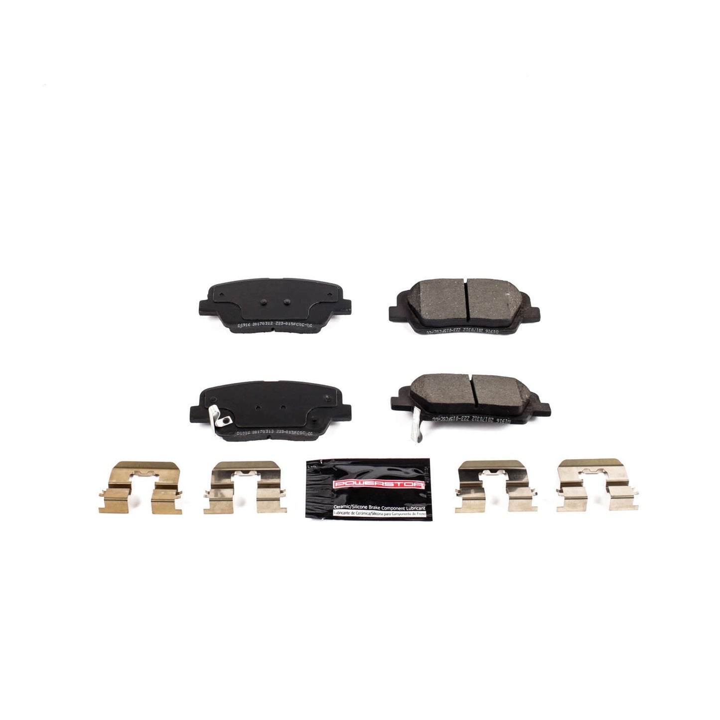 PowerStop Power Stop 10-18 Hyundai Santa Fe Rear Z23 Evolution Sport Brake Pads w/Hardware Z23-1916