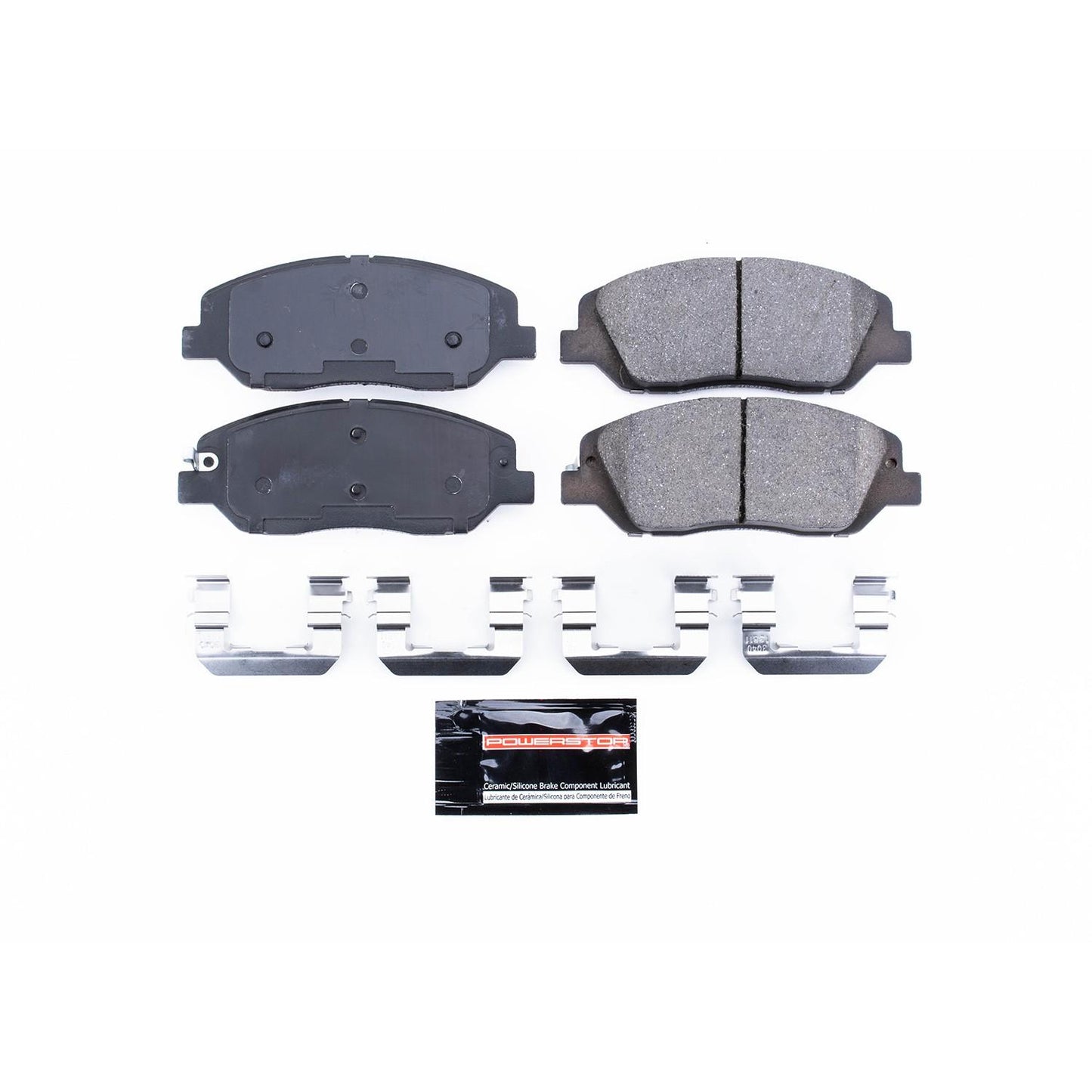 PowerStop Power Stop 17-18 Hyundai Santa Fe Front Z23 Evolution Sport Brake Pads w/Hardware Z23-1917