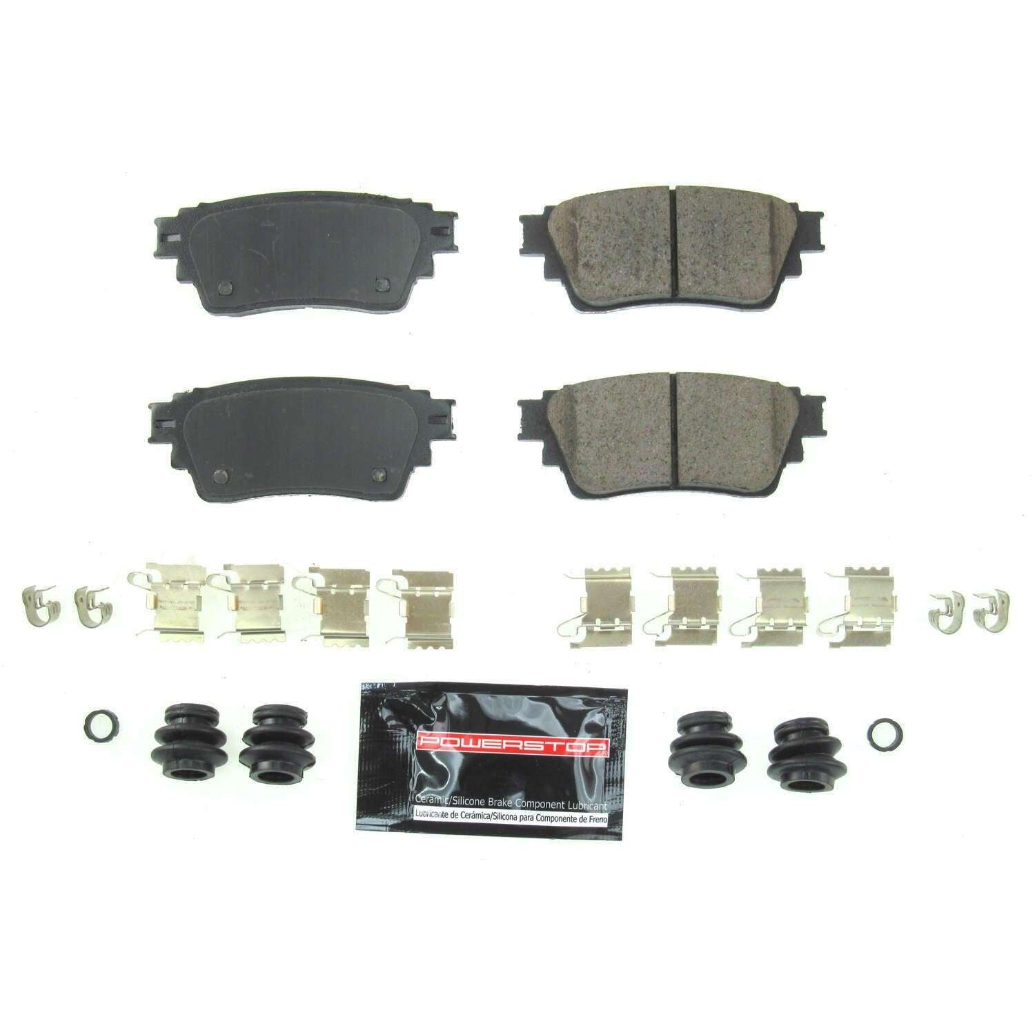 Power Stop 2019 Mitsubishi Eclipse Cross Rear Z23 Evolution Sport Brake Pads w/Hardware Z23-2135
