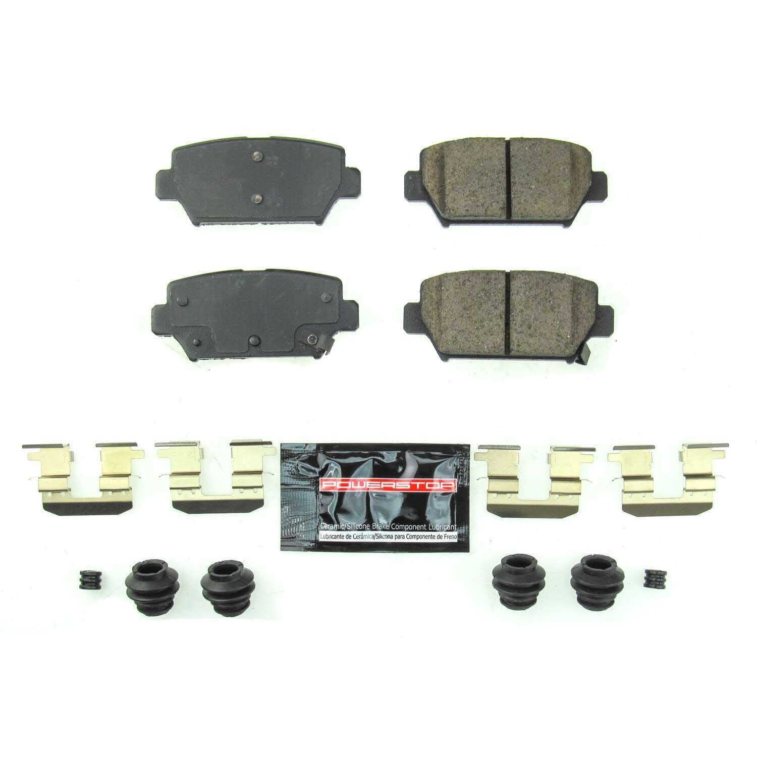 Power Stop 2019 Mitsubishi Eclipse Cross Rear Z23 Evolution Sport Brake Pads w/Hardware Z23-2156