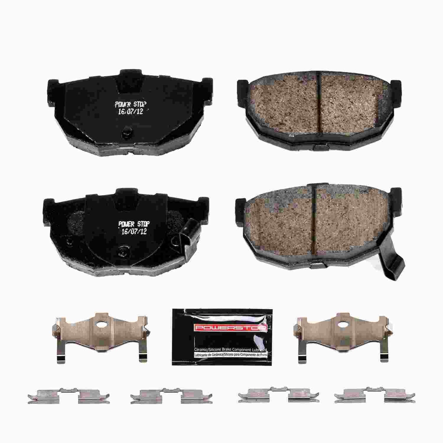 PowerStop Power Stop 94-06 Hyundai Elantra Rear Z23 Evolution Sport Brake Pads w/Hardware Z23-323