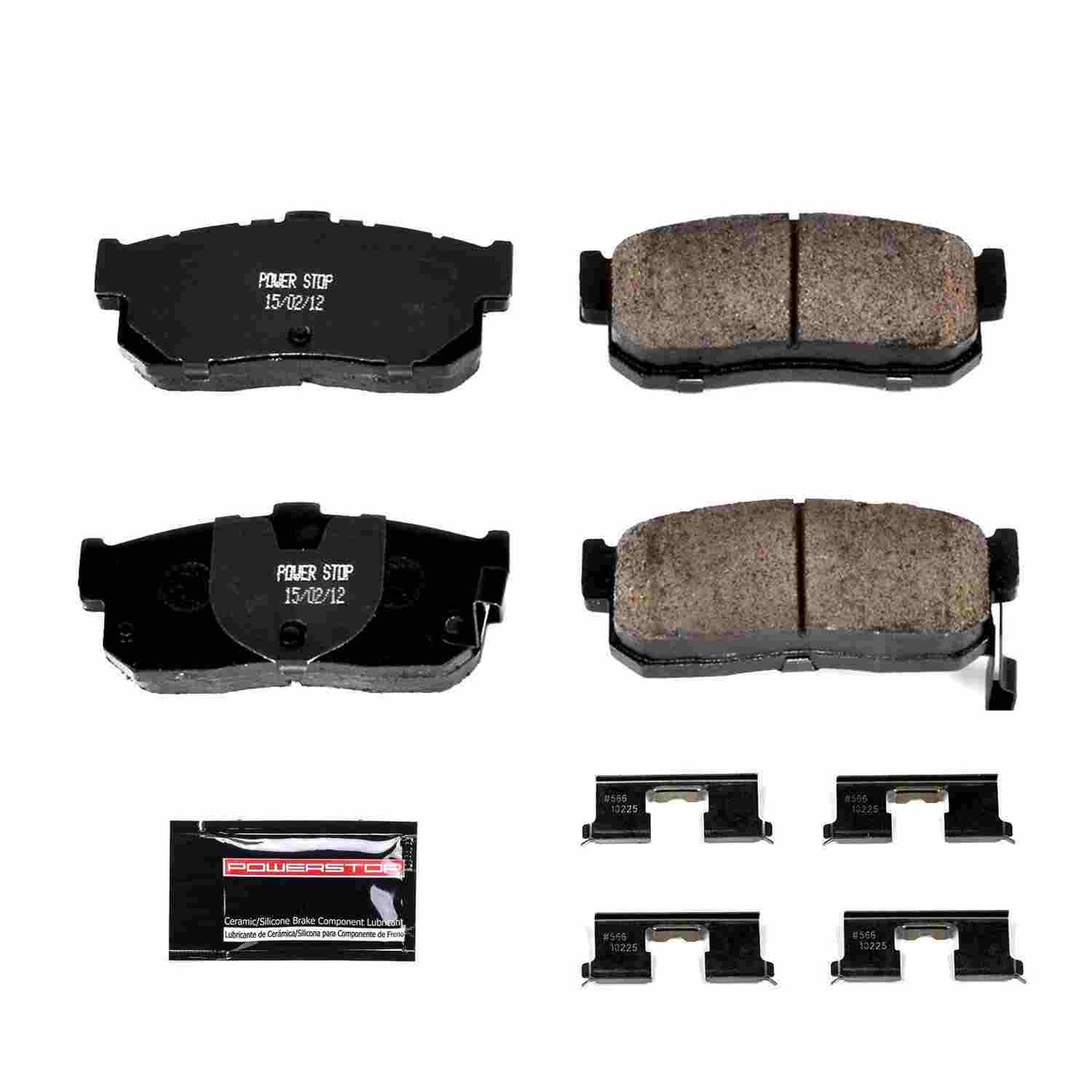 PowerStop Power Stop 91-96 Infiniti G20 Rear Z23 Evolution Sport Brake Pads w/Hardware Z23-540