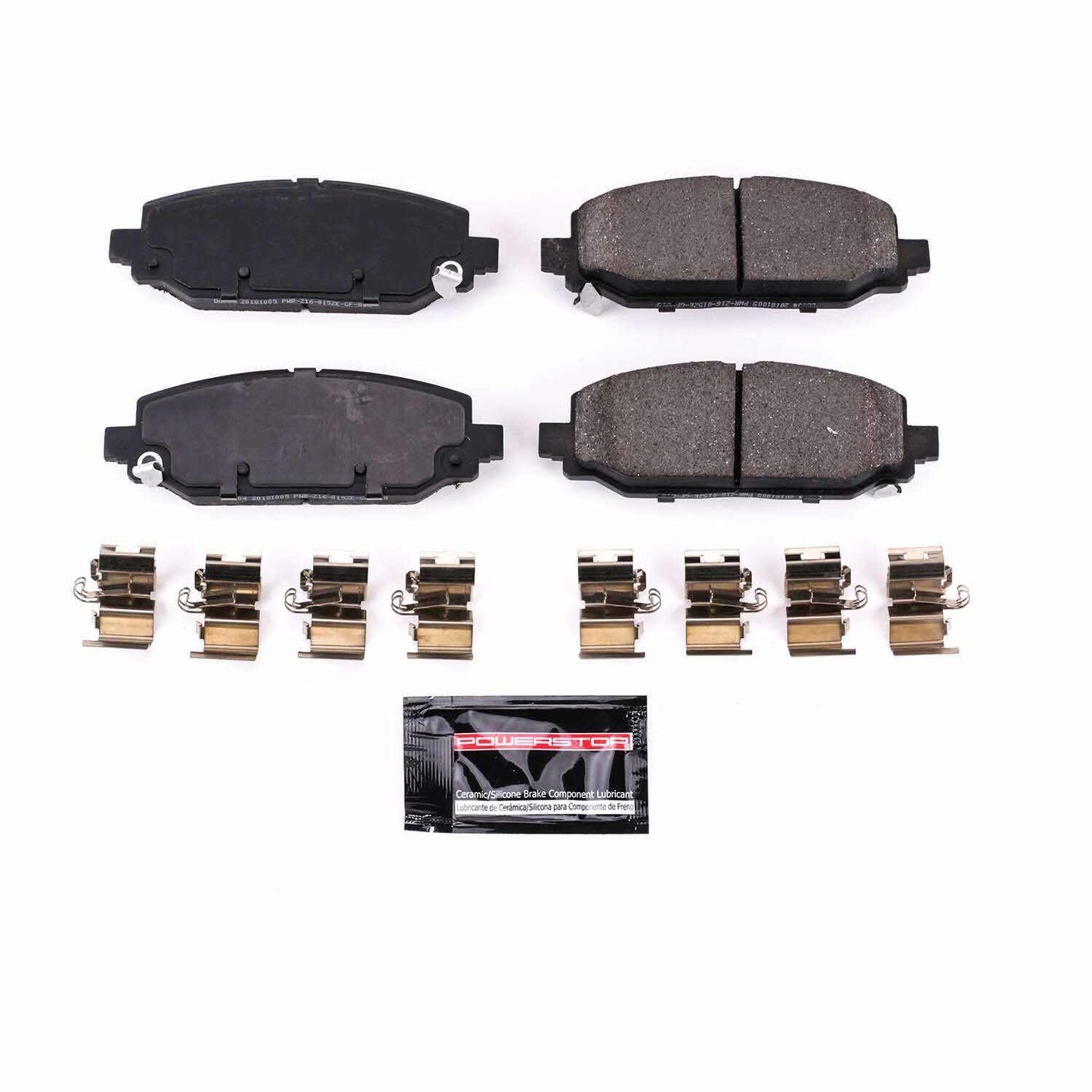 PowerStop Power Stop 18-19 Jeep Wrangler Rear Z23 Evolution Sport Brake Pads w/Hardware Z23-6004