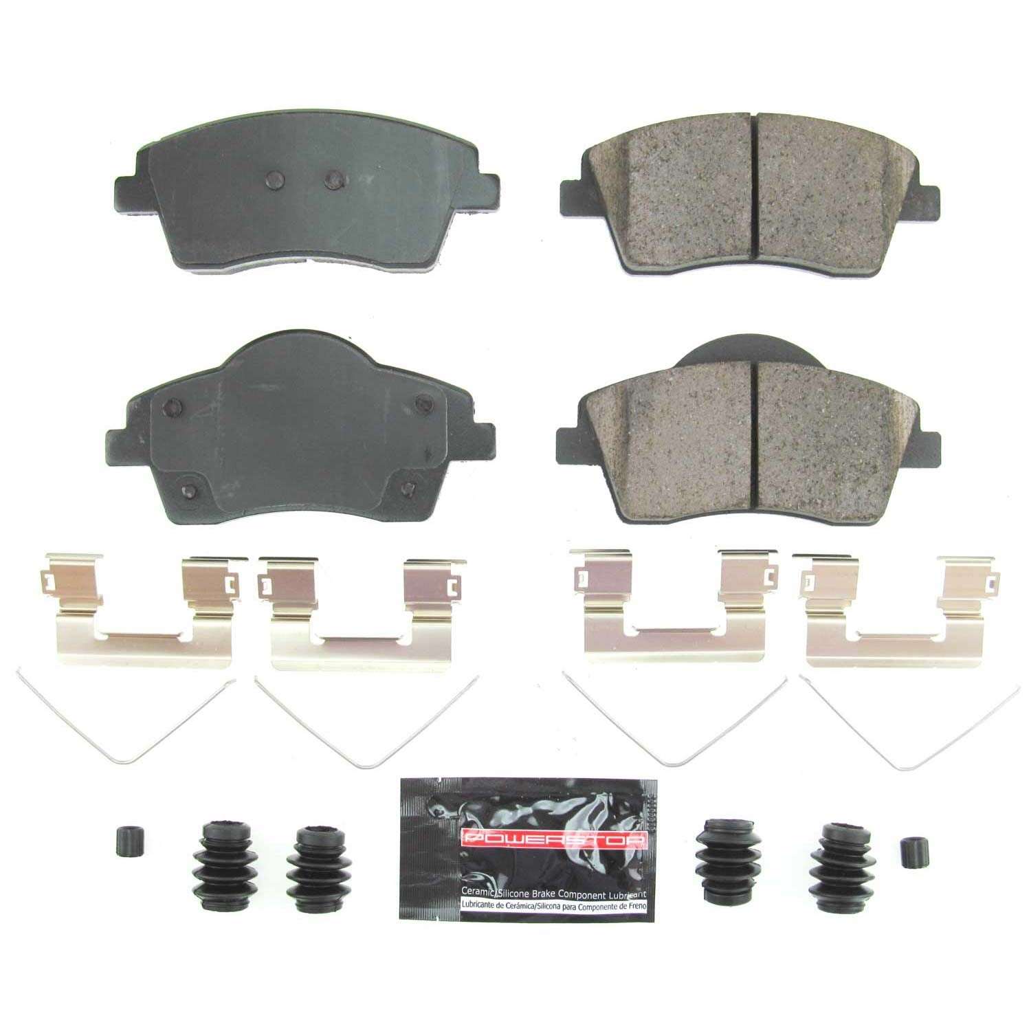 Power Stop 2019 Volvo XC40 Front Z23 Evolution Sport Brake Pads w/Hardware Z23-8006
