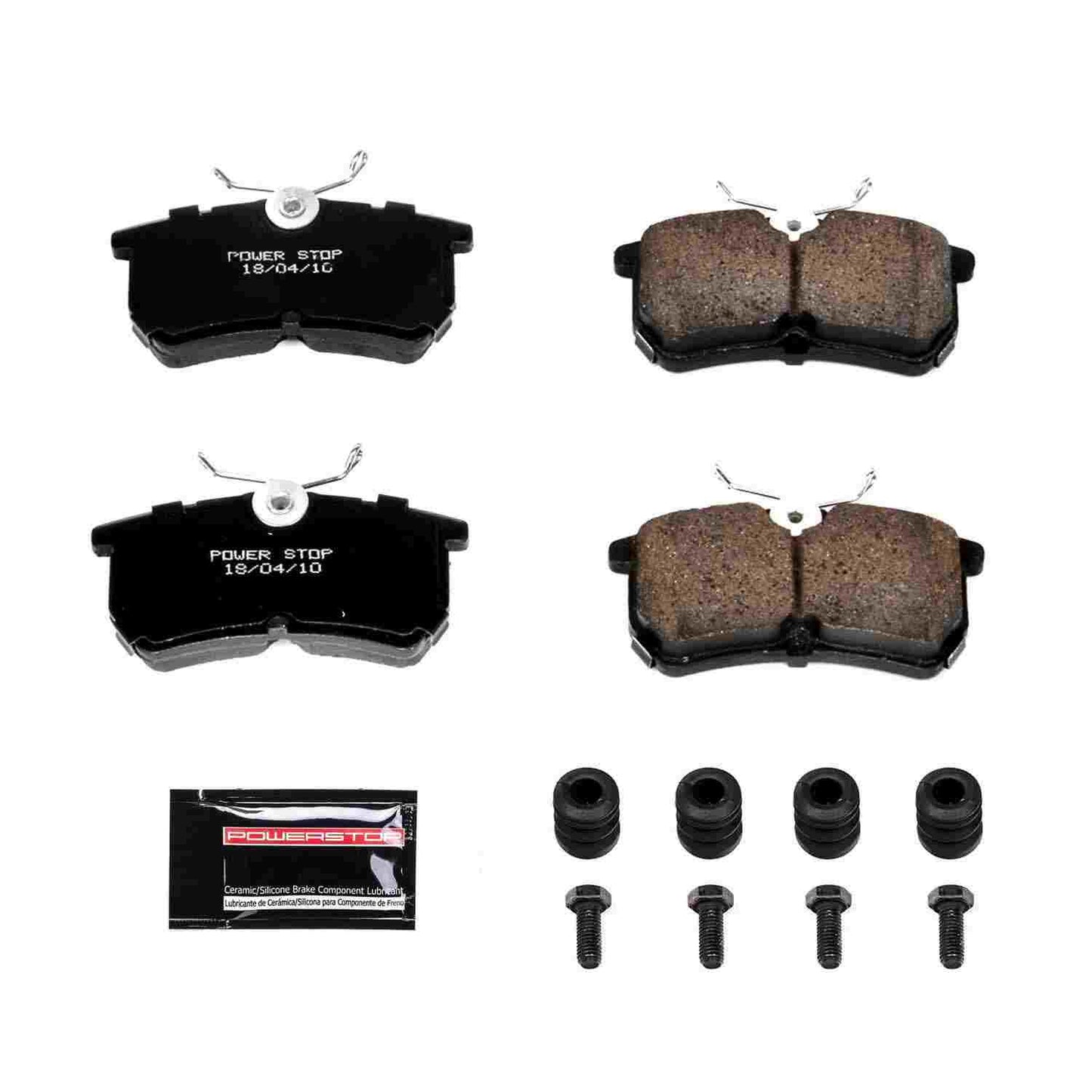PowerStop Power Stop 14-19 Ford Fiesta Rear Z23 Evolution Sport Brake Pads w/Hardware Z23-886