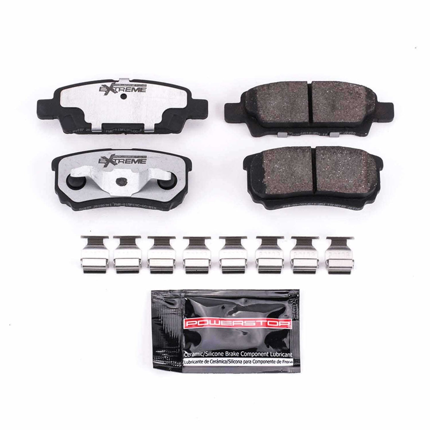 PowerStop Power Stop 11-14 Chrysler 200 Rear Z26 Extreme Street Brake Pads w/Hardware Z26-1037