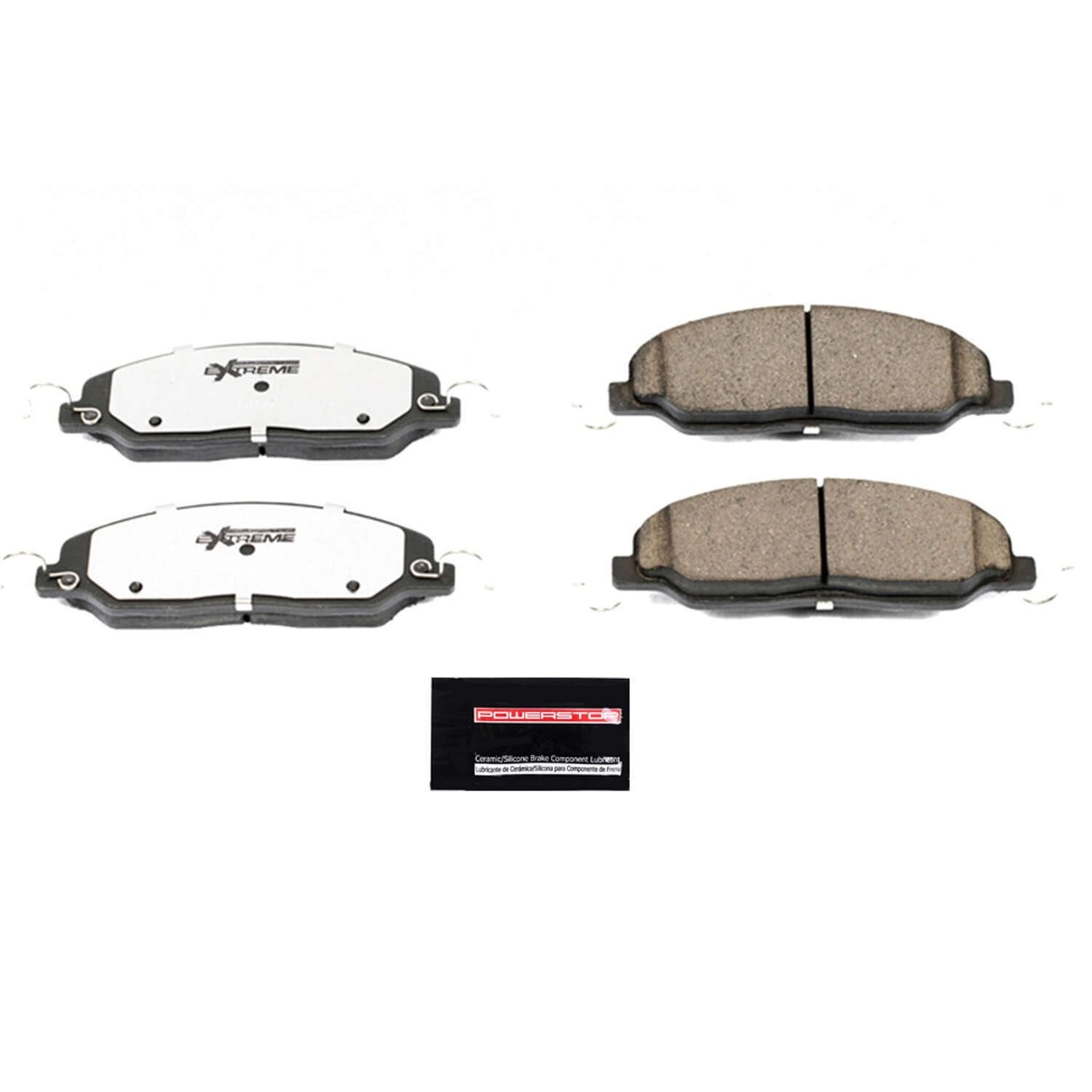 PowerStop Power Stop 05-10 Ford Mustang Front Z26 Extreme Street Brake Pads w/Hardware Z26-1081
