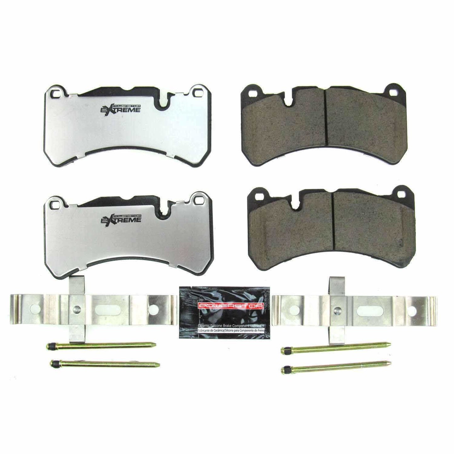 PowerStop Power Stop 17-18 Alfa Romeo Giulia Front Z26 Extreme Street Brake Pads w/Hardware Z26-1116