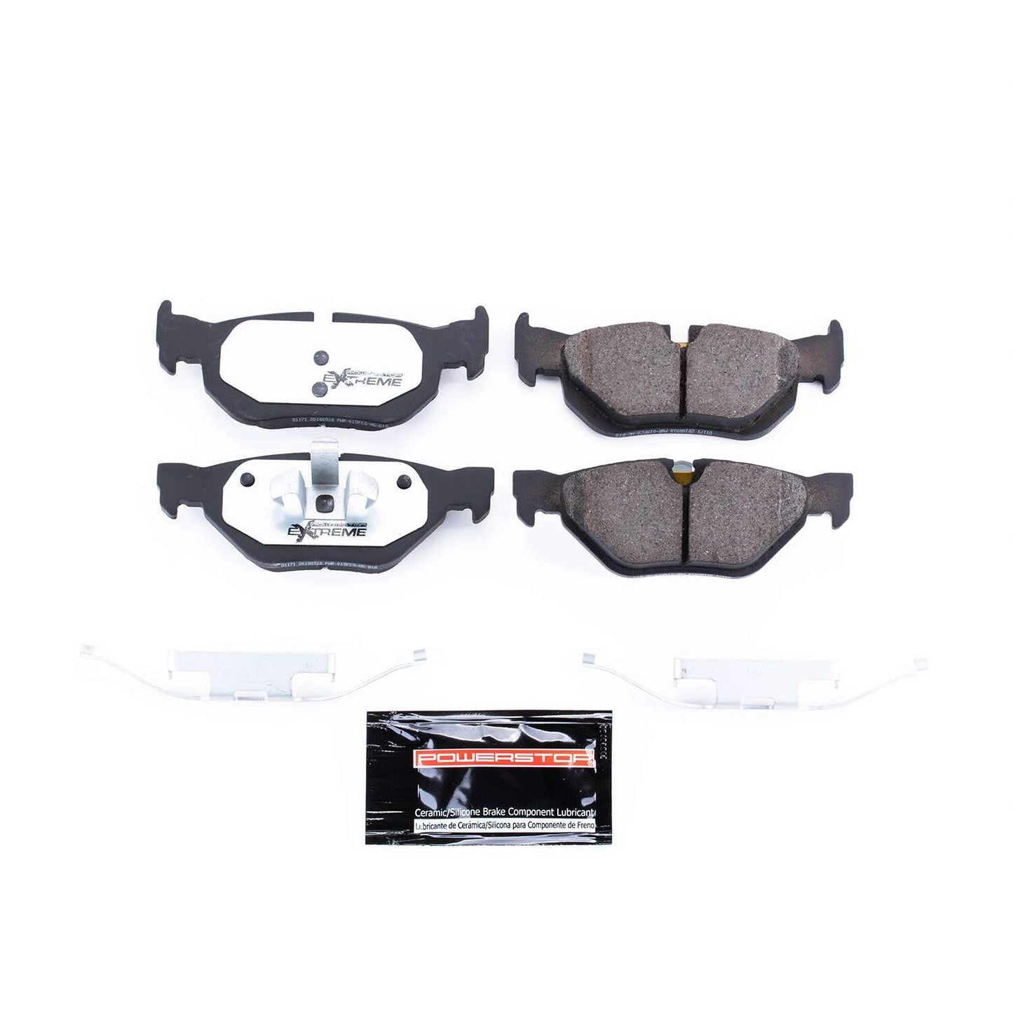 PowerStop Power Stop 07-09 BMW 323i Rear Z26 Extreme Street Brake Pads w/Hardware Z26-1171