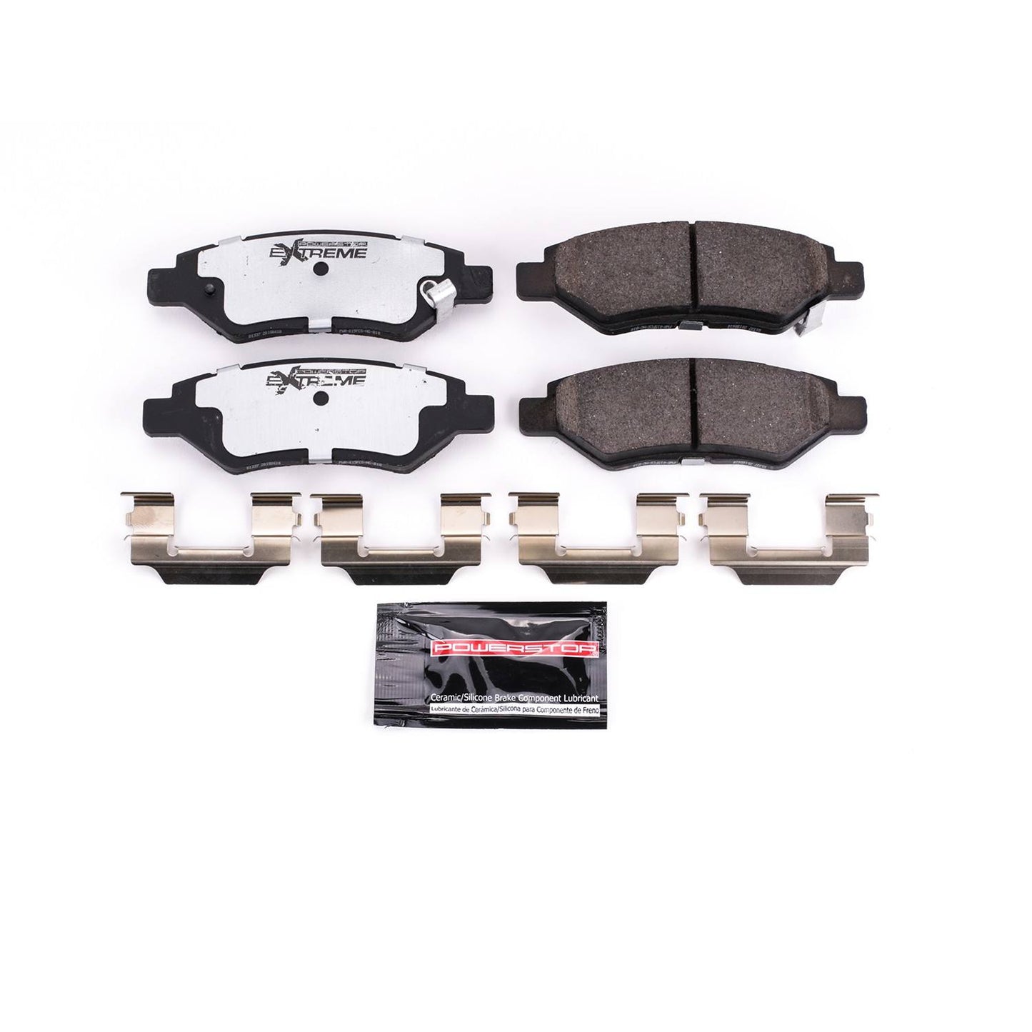 PowerStop Power Stop 08-14 Cadillac CTS Rear Z26 Extreme Street Brake Pads w/Hardware Z26-1337