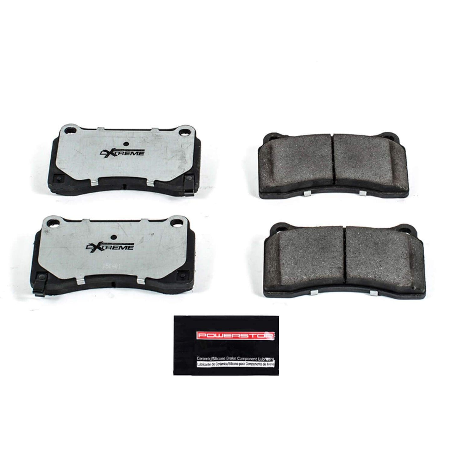PowerStop Power Stop 09-18 Nissan GT-R Rear Z26 Extreme Street Brake Pads w/Hardware Z26-1383