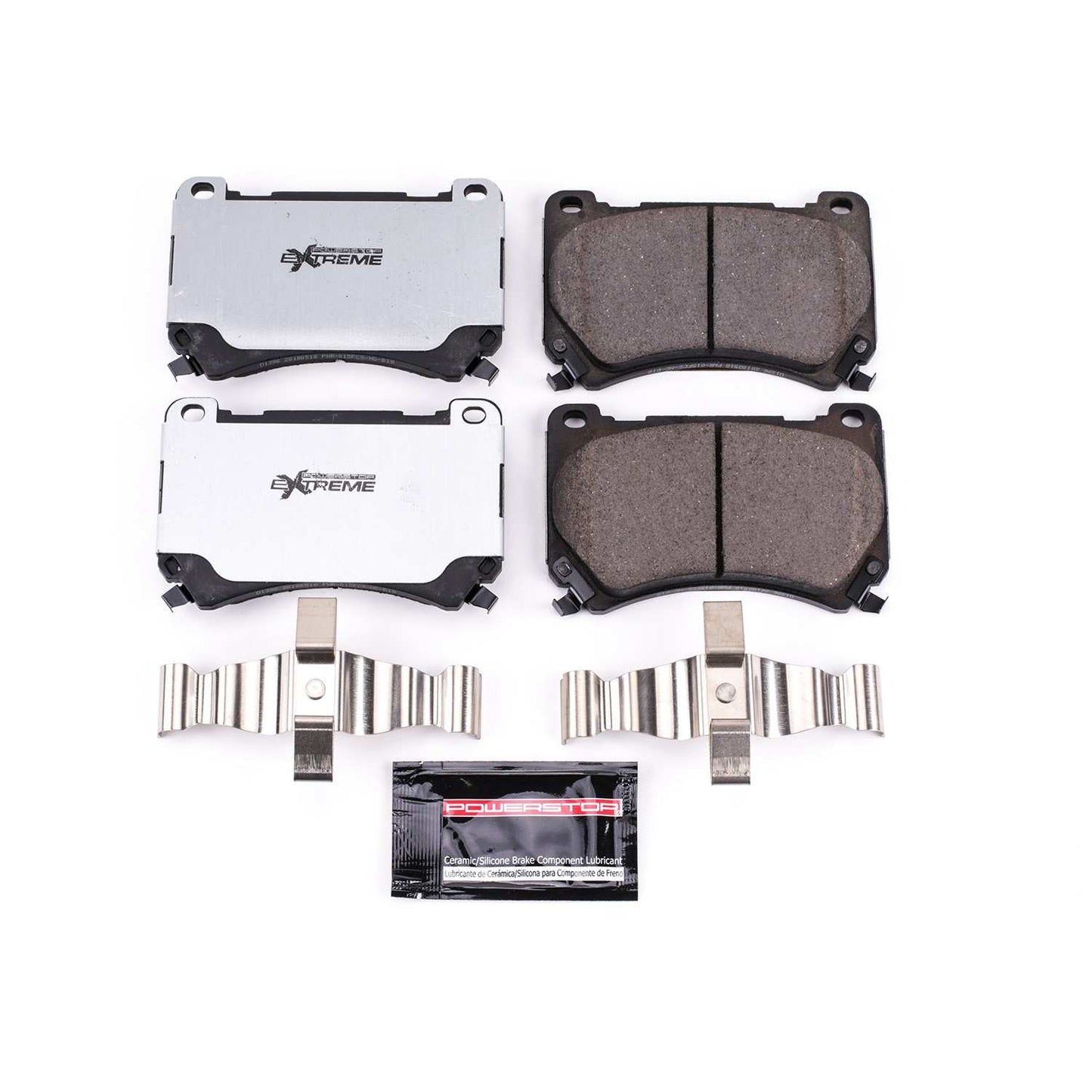 PowerStop Power Stop 2011 Hyundai Equus Front Z26 Extreme Street Brake Pads w/Hardware Z26-1396