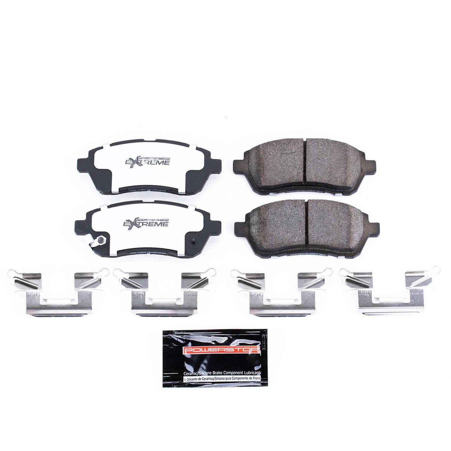 PowerStop Power Stop 11-14 Mazda 2 Front Z26 Extreme Street Brake Pads w/Hardware Z26-1454A