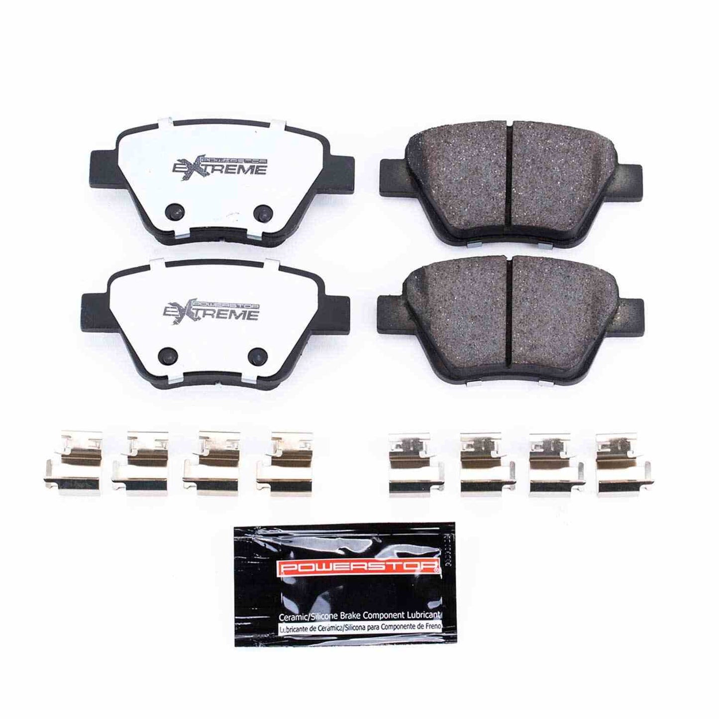 PowerStop Power Stop 10-13 Audi A3 Rear Z26 Extreme Street Brake Pads w/Hardware Z26-1456