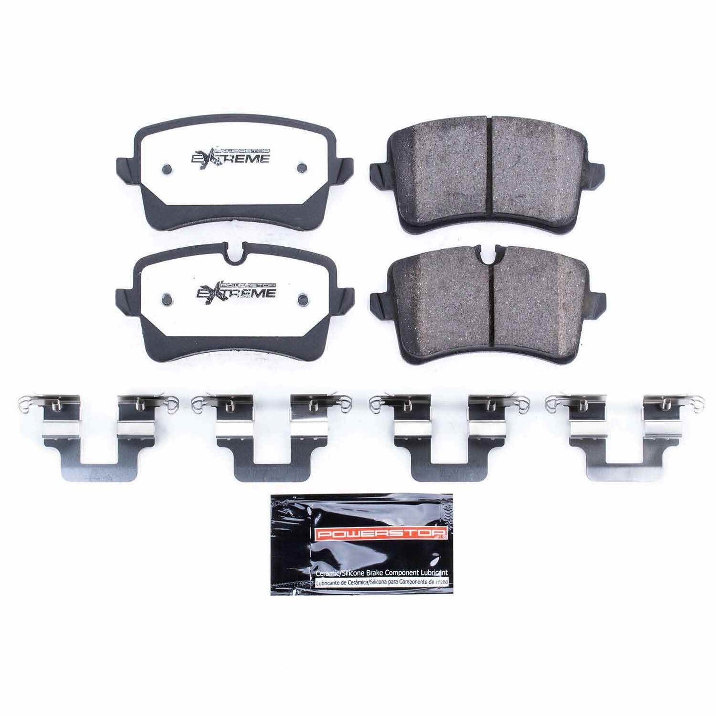 PowerStop Power Stop 12-18 Audi A6 Rear Z26 Extreme Street Brake Pads w/Hardware Z26-1547