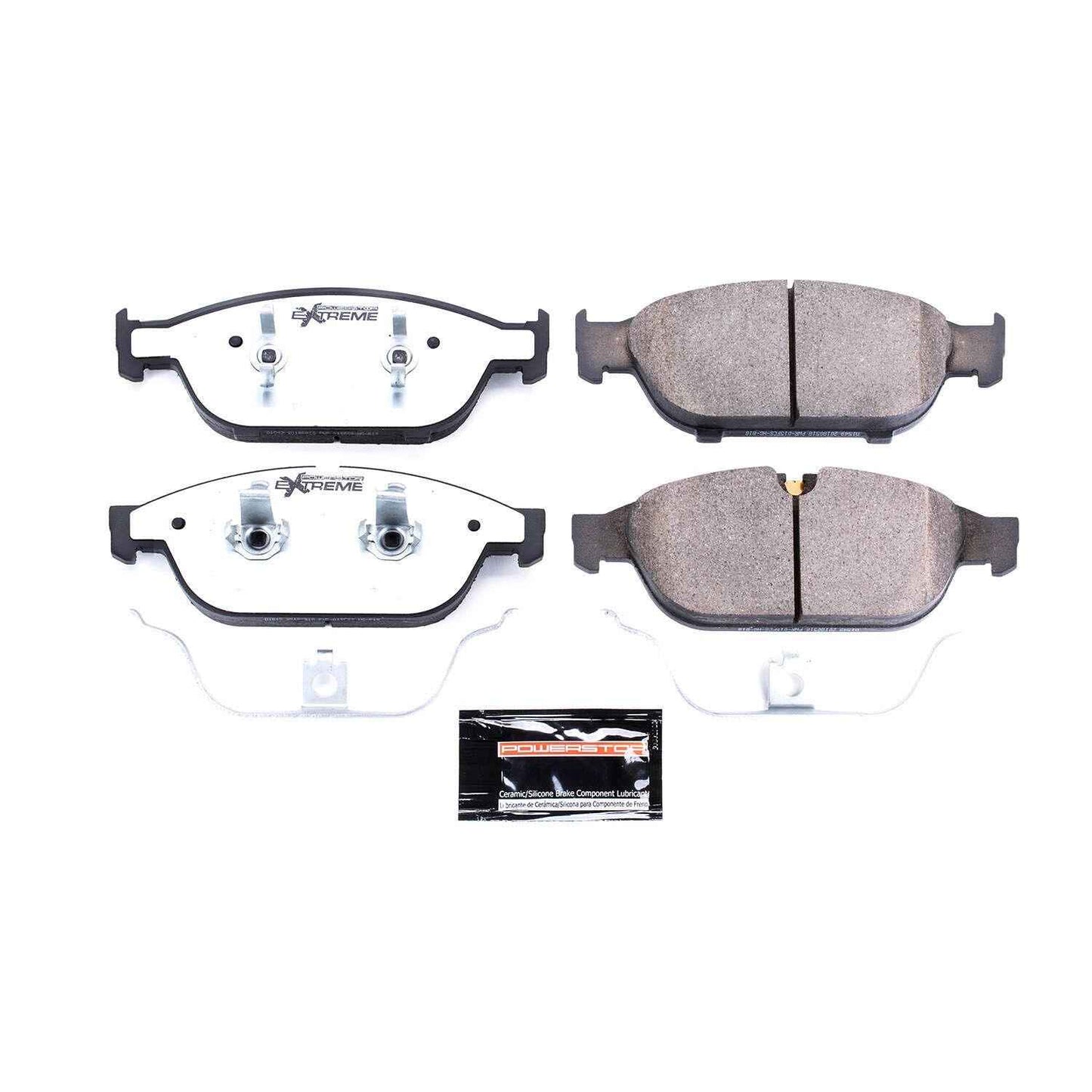 PowerStop Power Stop 16-18 Audi A6 Front Z26 Extreme Street Brake Pads w/Hardware Z26-1549