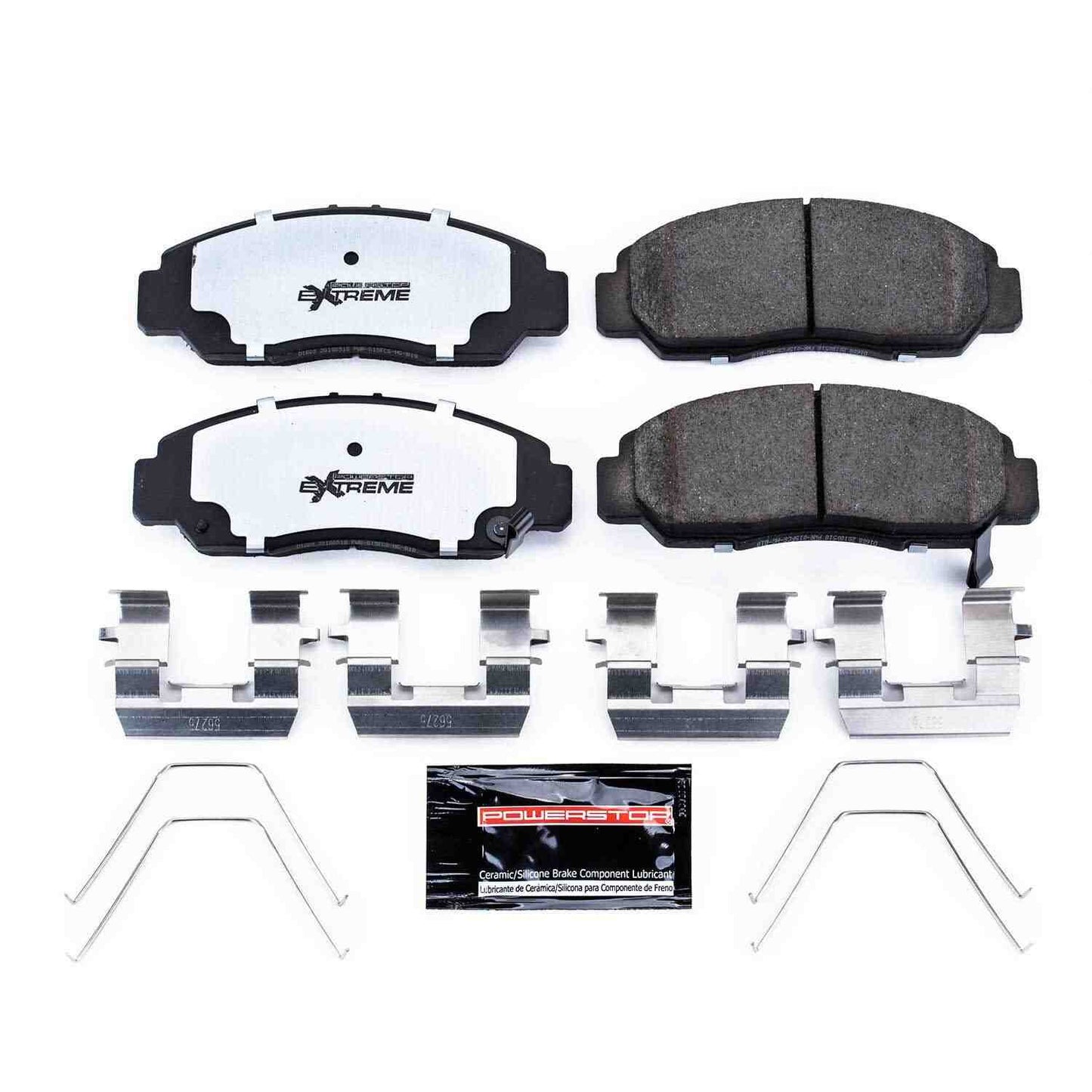 PowerStop Power Stop 06-15 Honda Civic Front Z26 Extreme Street Brake Pads w/Hardware Z26-1608