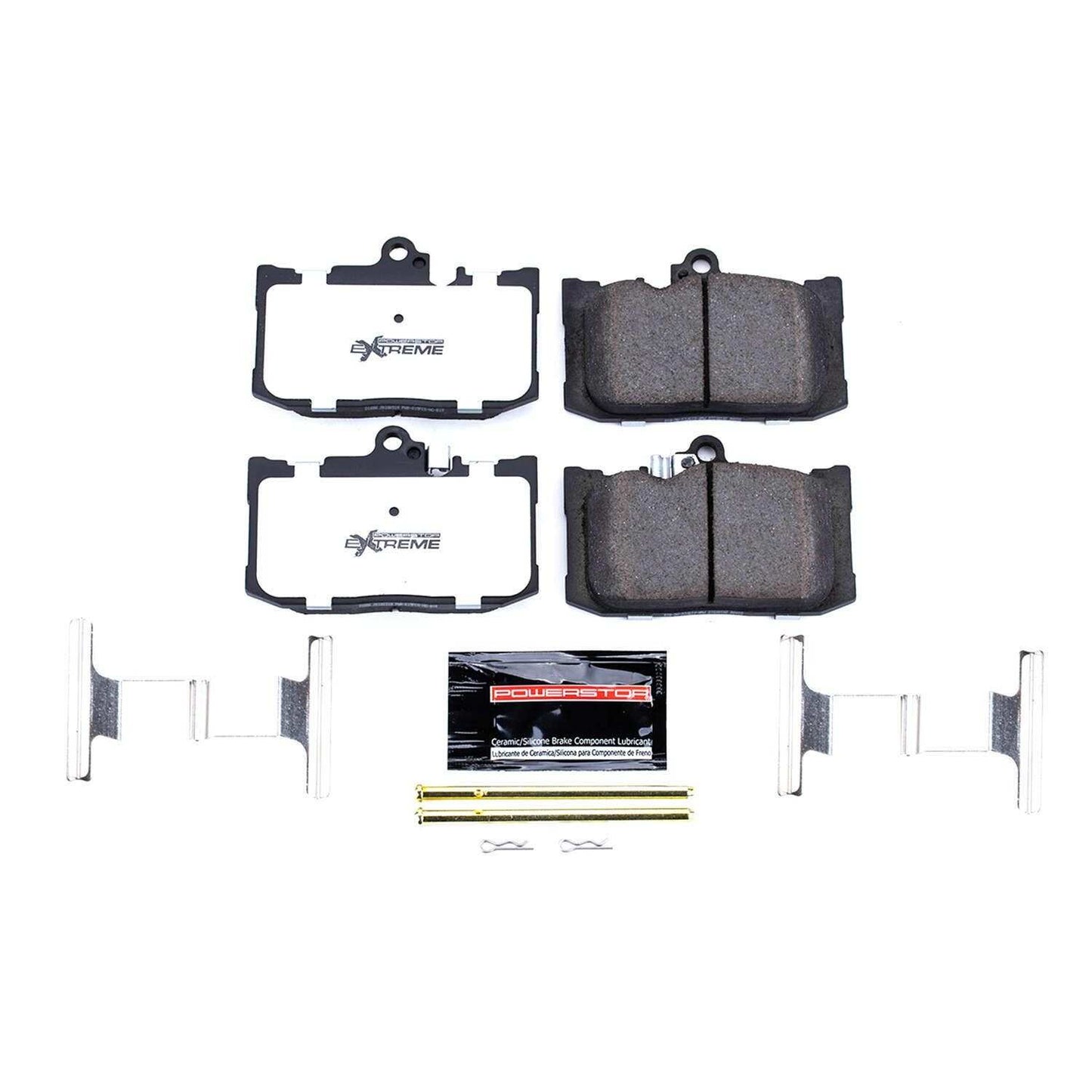 PowerStop Power Stop 16-17 Lexus GS200t Front Z26 Extreme Street Brake Pads w/Hardware Z26-1686