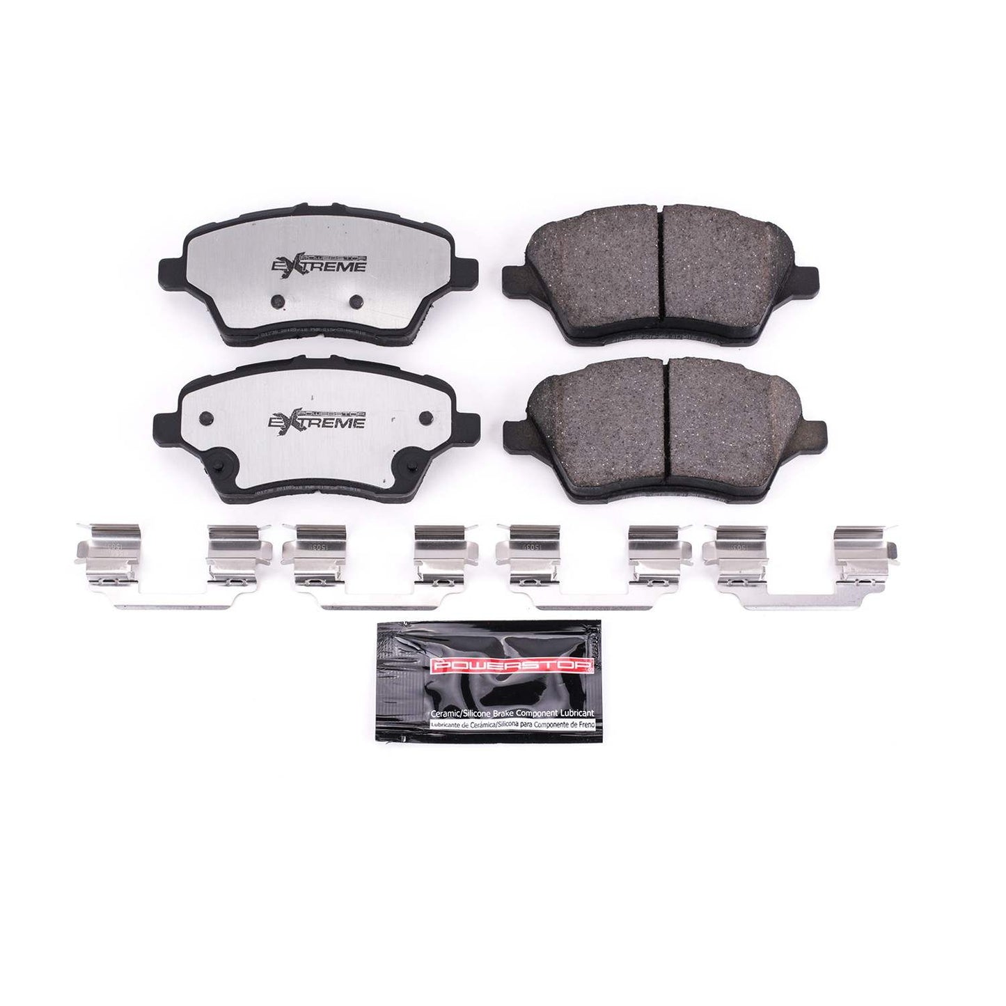 PowerStop Power Stop 14-19 Ford Fiesta Front Z26 Extreme Street Brake Pads w/Hardware Z26-1730