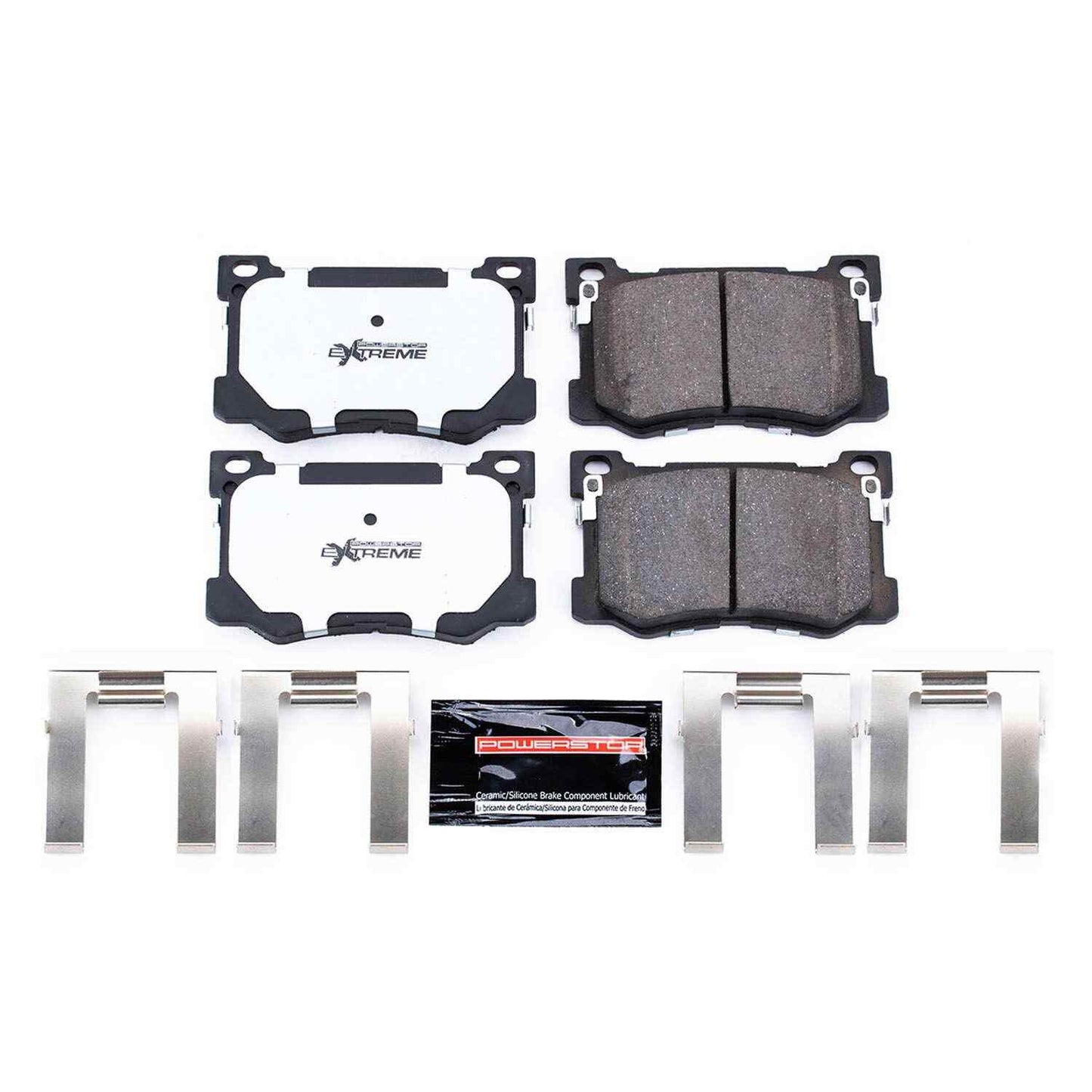 PowerStop Power Stop 17-19 Genesis G80 Front Z26 Extreme Street Brake Pads w/Hardware Z26-1799