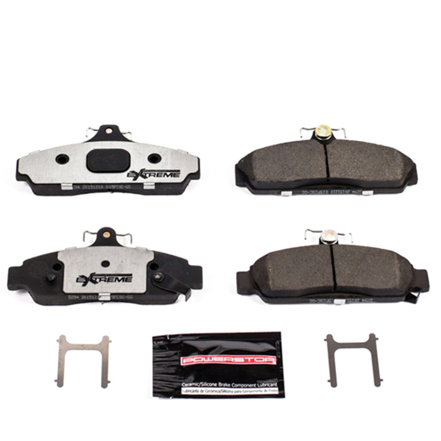 PowerStop Power Stop 84-87 Chevrolet Corvette Front Z26 Extreme Street Brake Pads w/Hardware Z26-294