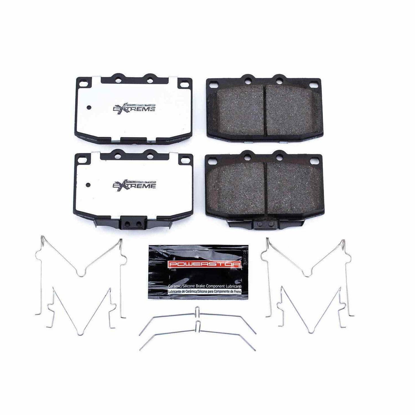 PowerStop Power Stop 86-91 Mazda RX-7 Front Z26 Extreme Street Brake Pads w/Hardware Z26-331
