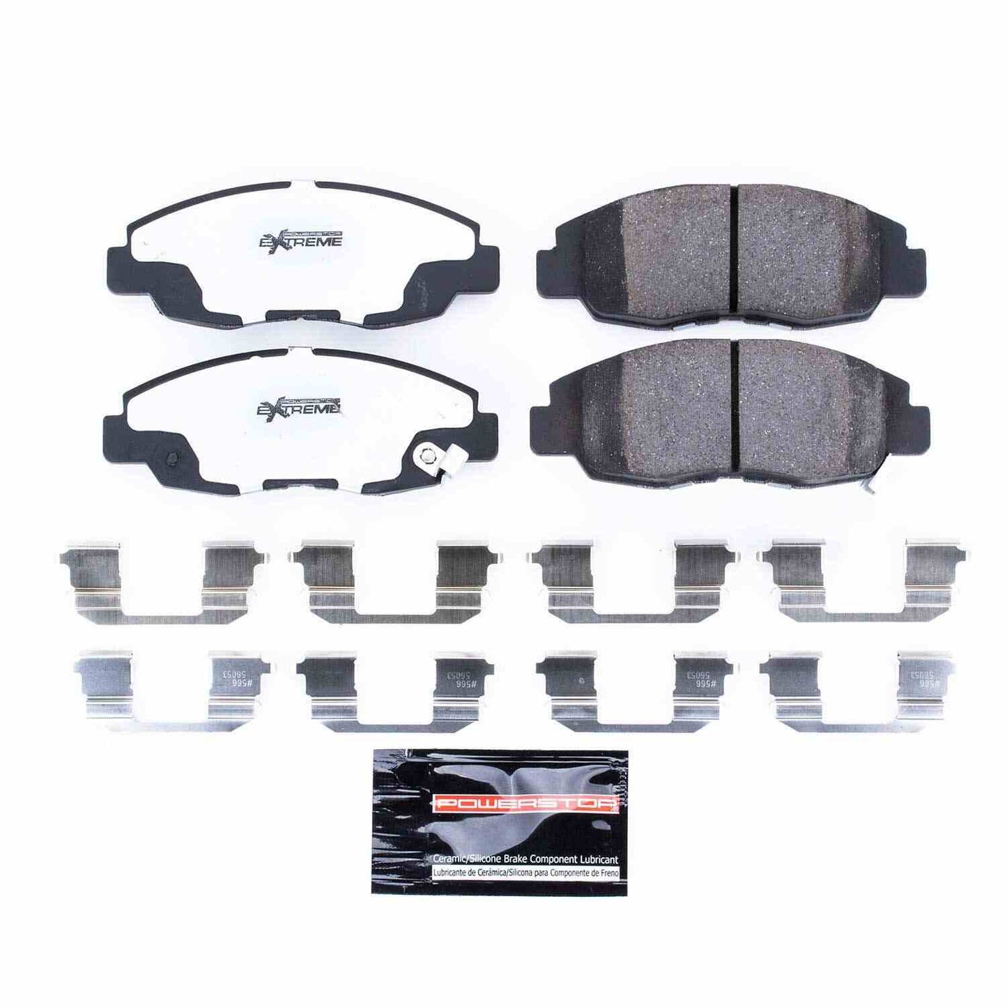 PowerStop Power Stop 97-99 Acura CL Front Z26 Extreme Street Brake Pads w/Hardware Z26-465