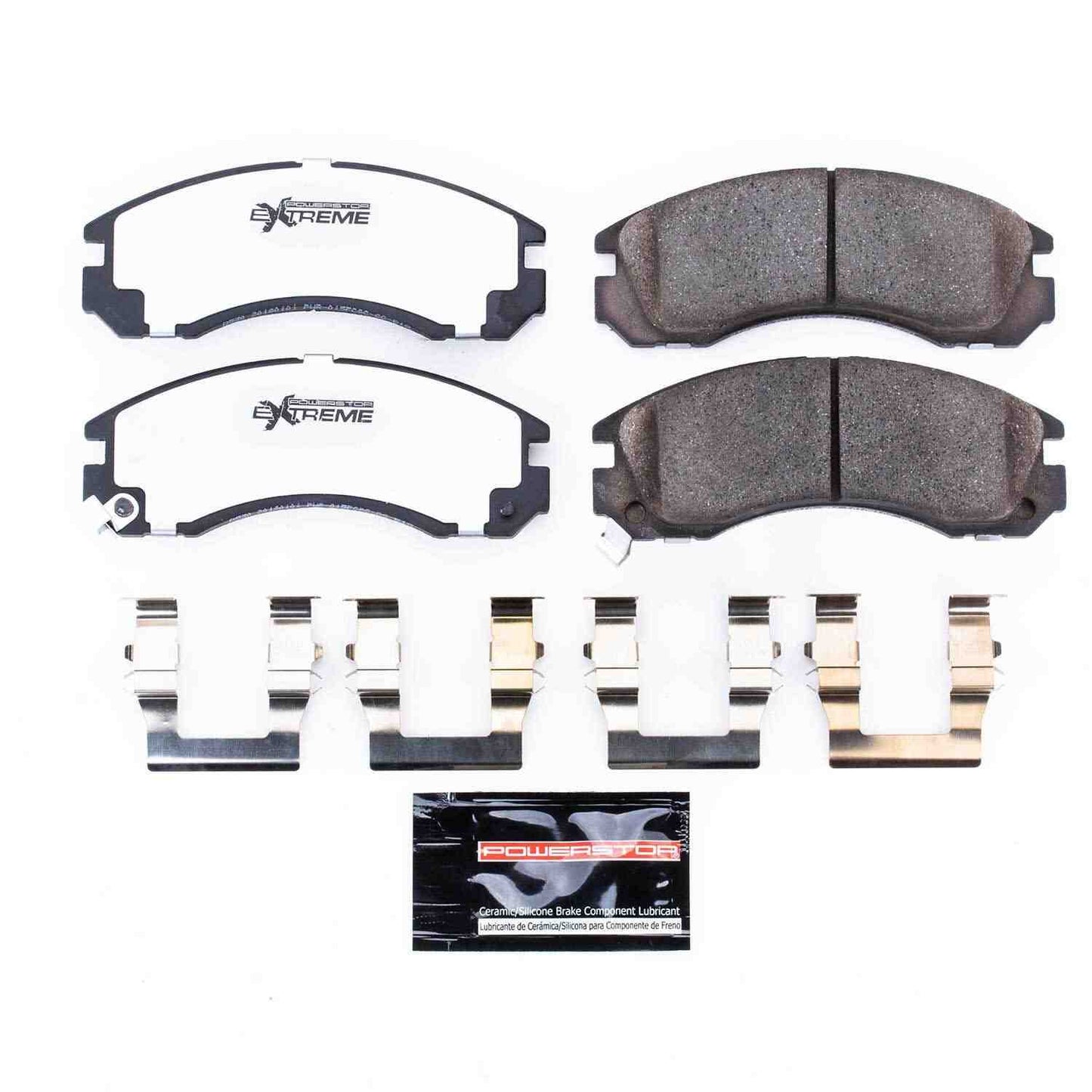 PowerStop Power Stop 91-96 Dodge Stealth Front Z26 Extreme Street Brake Pads w/Hardware Z26-530