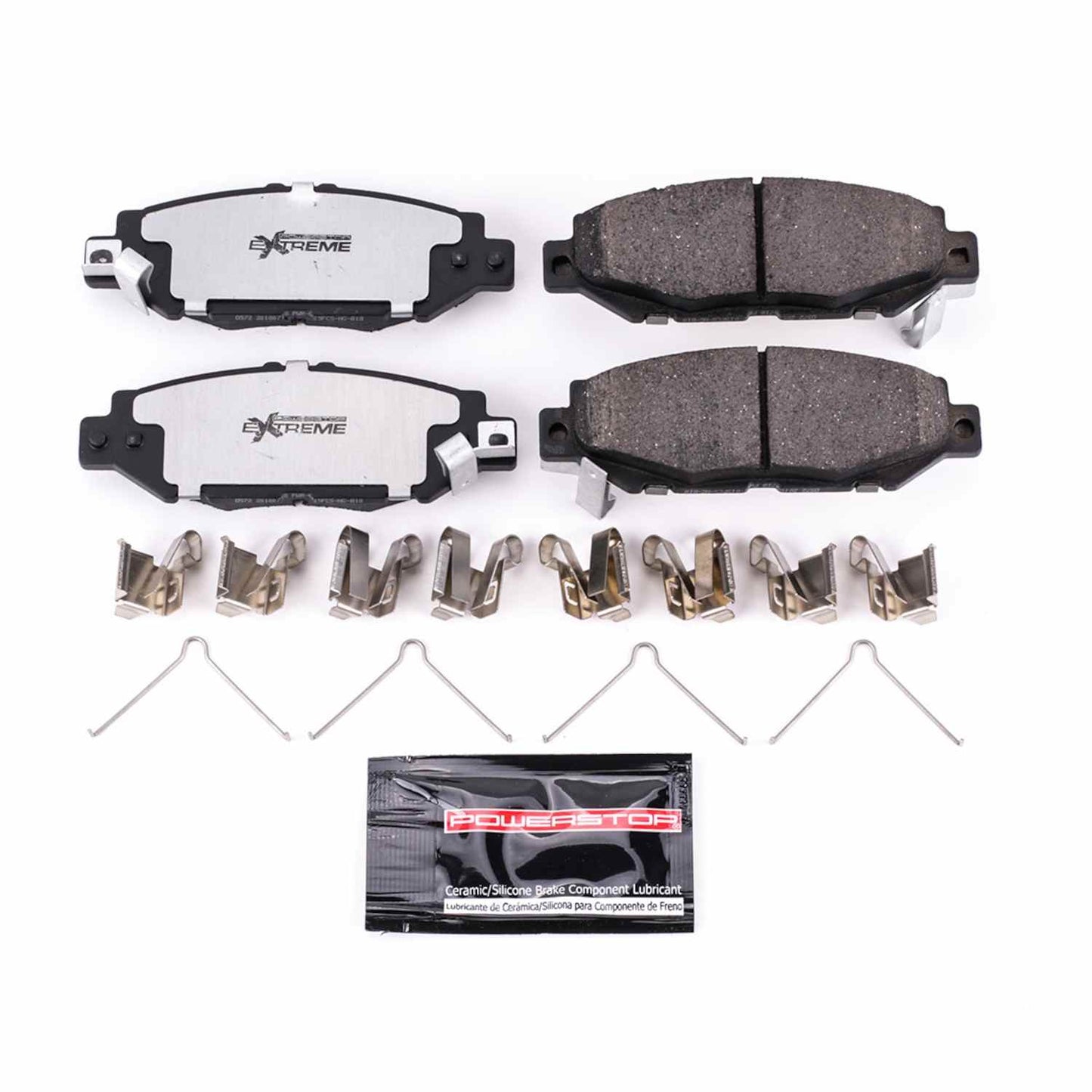 PowerStop Power Stop 93-97 Lexus GS300 Rear Z26 Extreme Street Brake Pads w/Hardware Z26-572