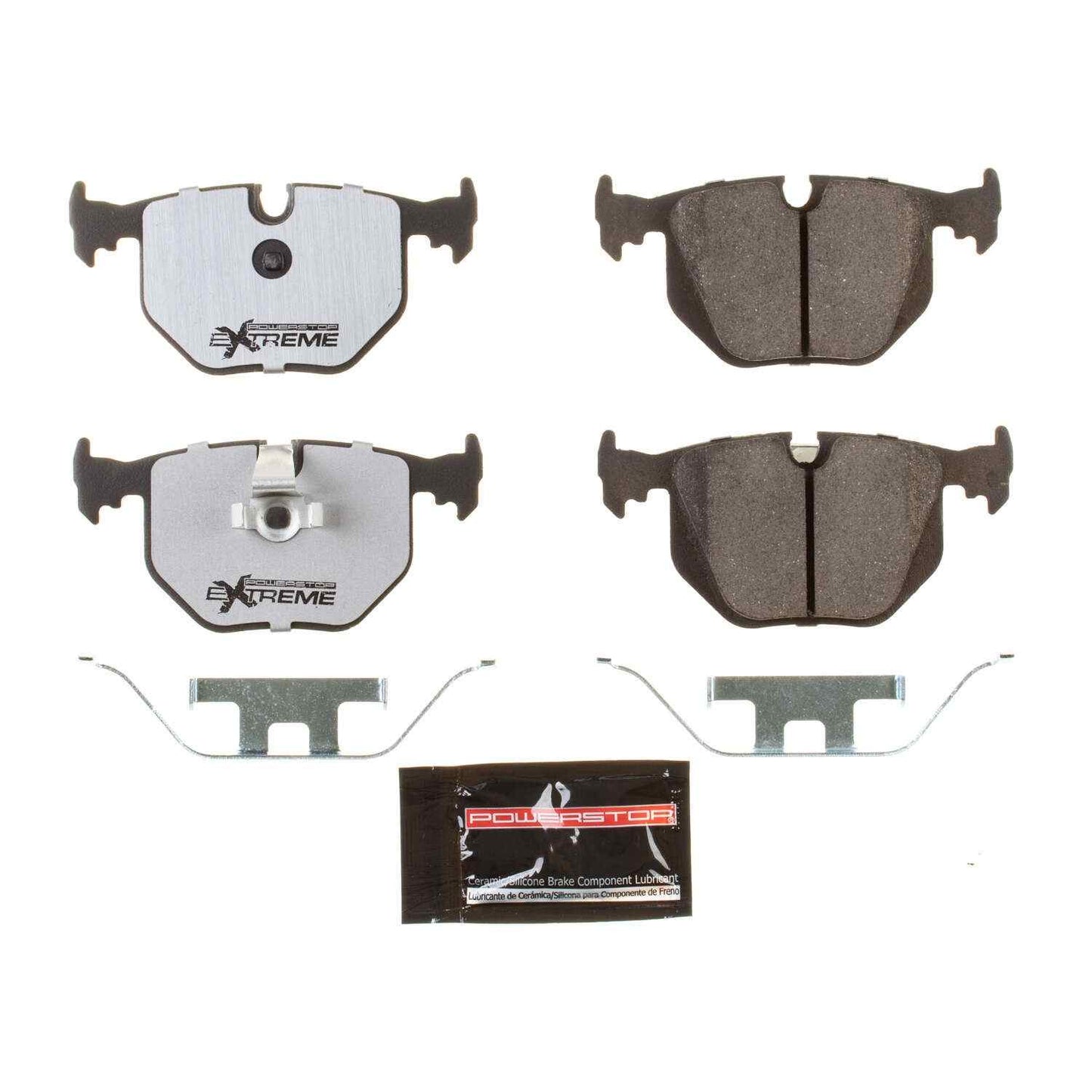 PowerStop Power Stop 01-05 BMW 330Ci Rear Z26 Extreme Street Brake Pads w/Hardware Z26-683
