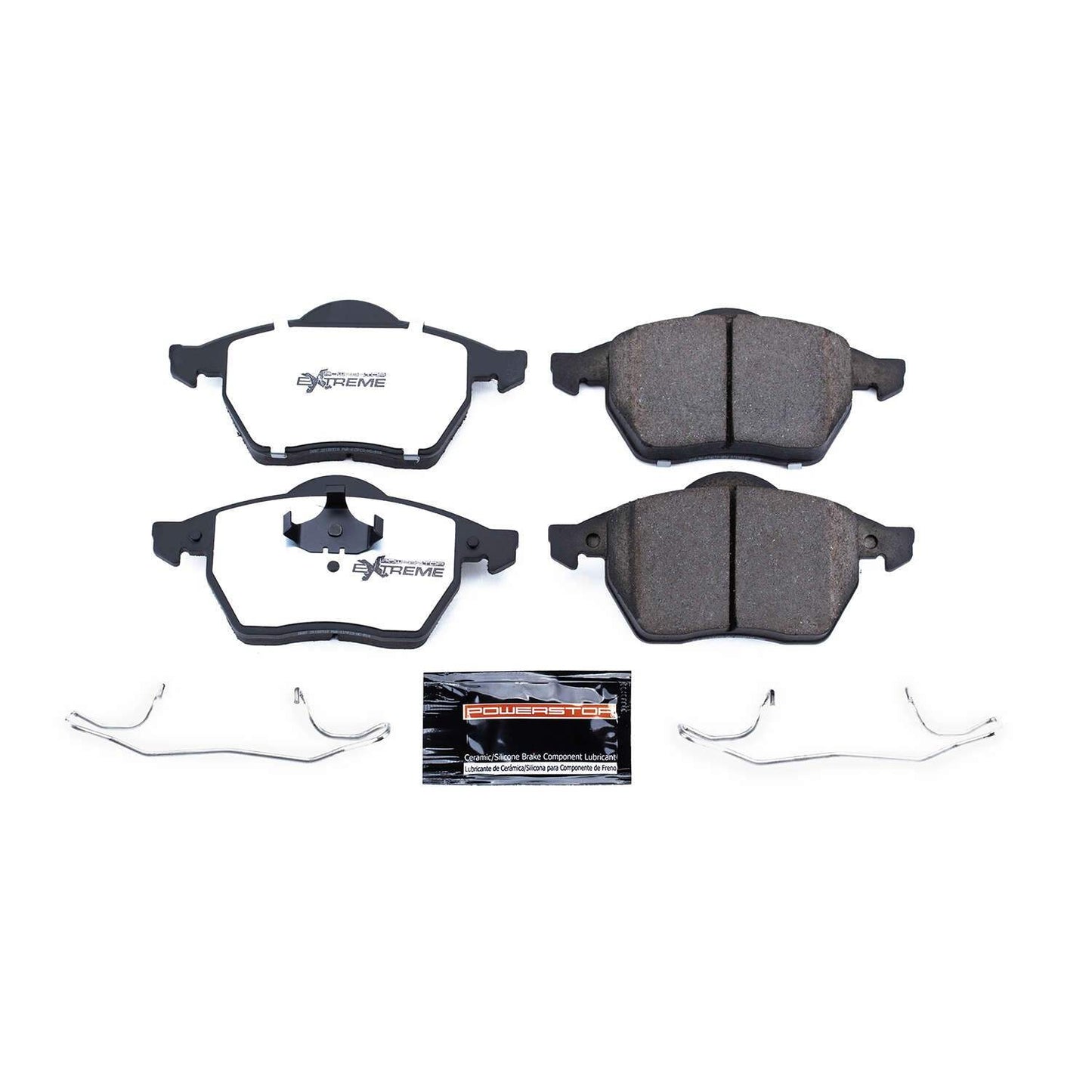 PowerStop Power Stop 00-03 Audi TT Front Z26 Extreme Street Brake Pads w/Hardware Z26-687