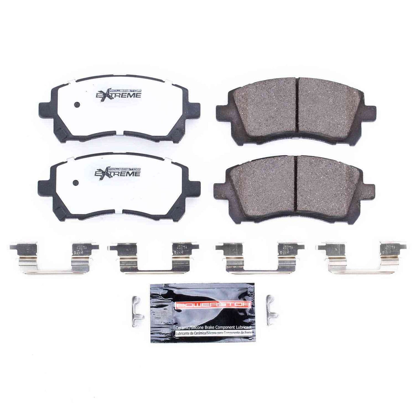 PowerStop Power Stop 98-02 Subaru Forester Front Z26 Extreme Street Brake Pads w/Hardware Z26-721
