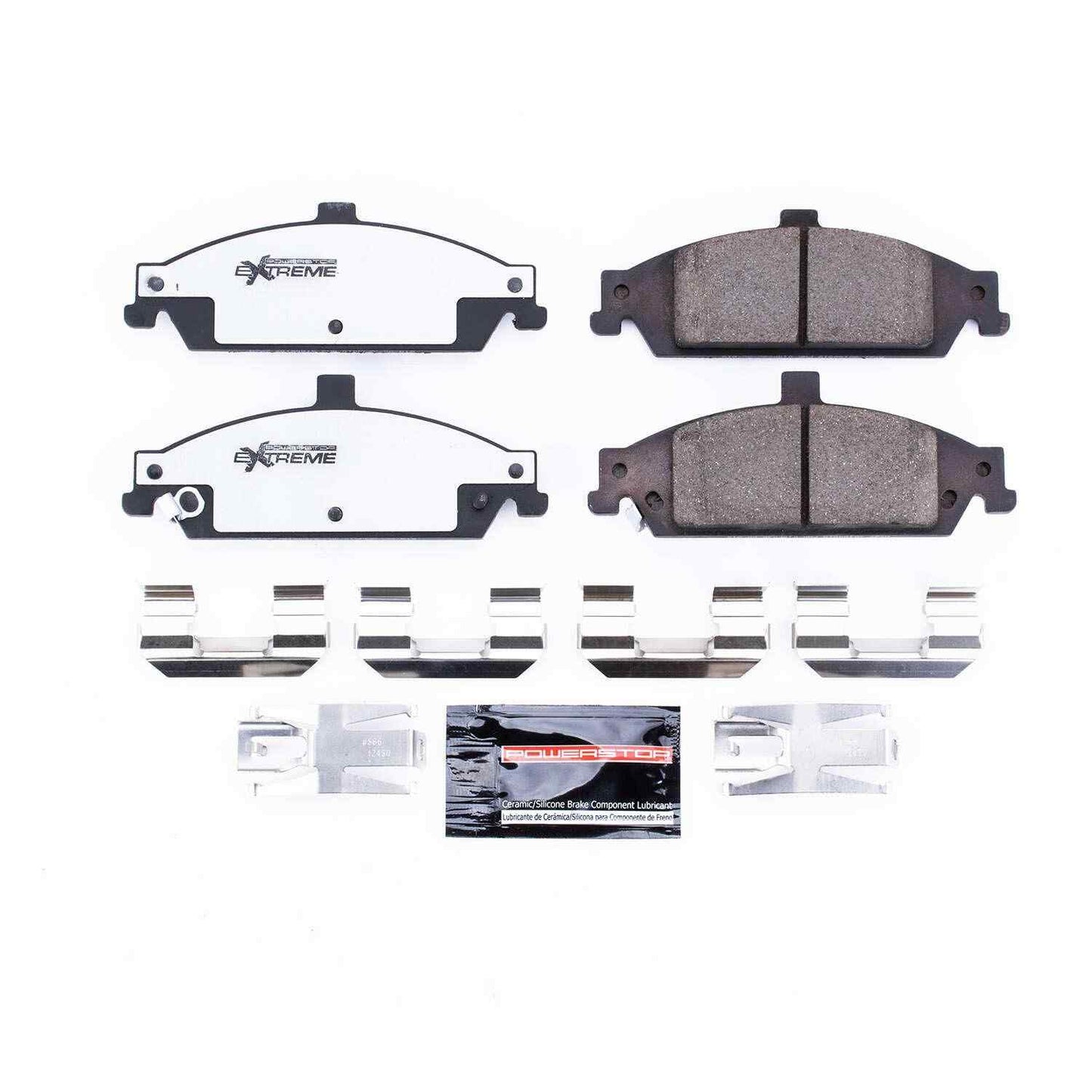 PowerStop Power Stop 04-05 Chevrolet Classic Front Z26 Extreme Street Brake Pads w/Hardware Z26-727