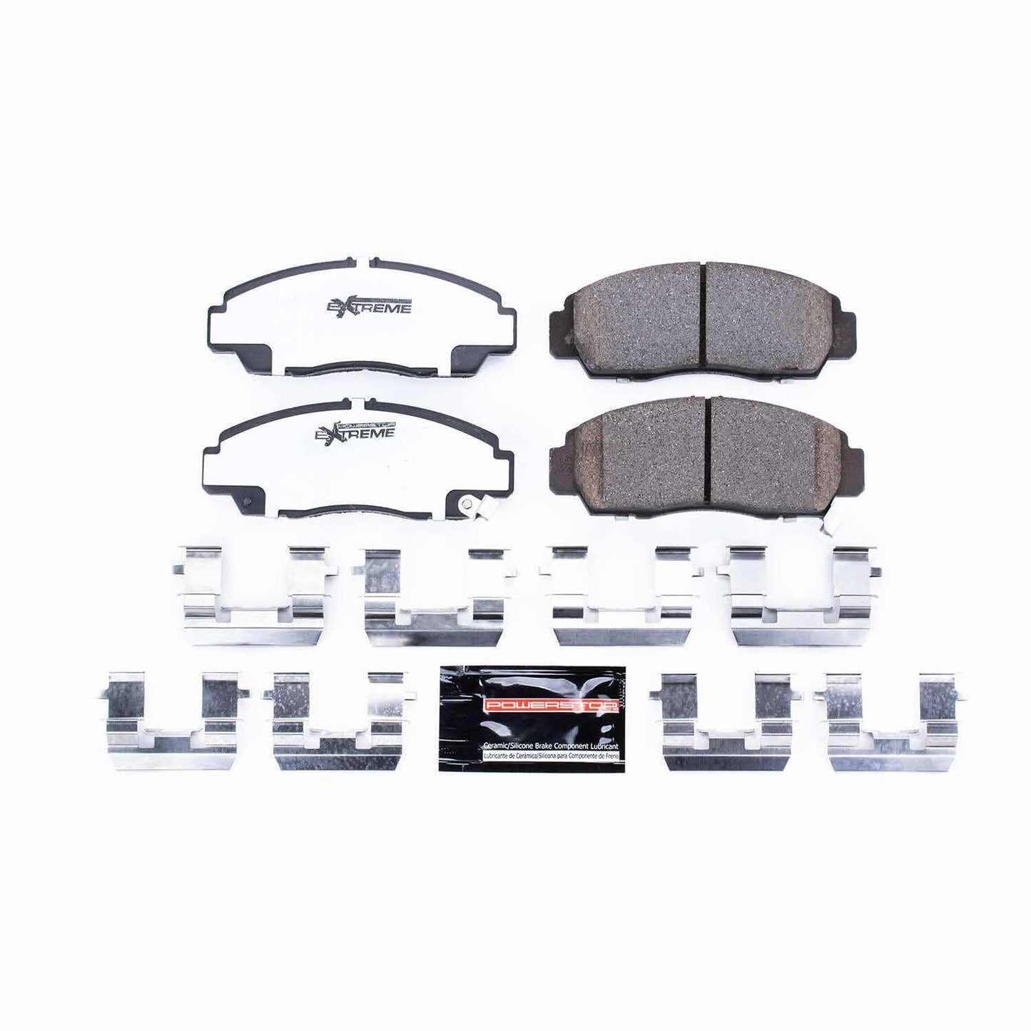 PowerStop Power Stop 01-03 Acura CL Front Z26 Extreme Street Brake Pads w/Hardware Z26-787
