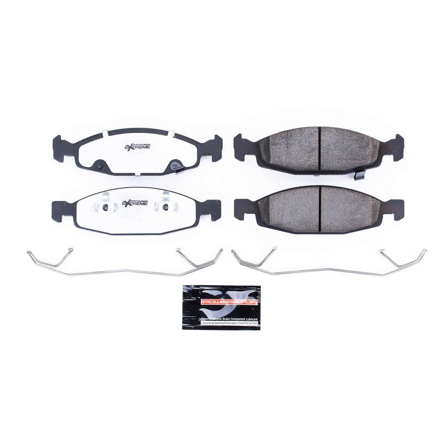 PowerStop Power Stop 99-03 Jeep Grand Cherokee Front Z26 Extreme Street Brake Pads w/Hardware Z26-790