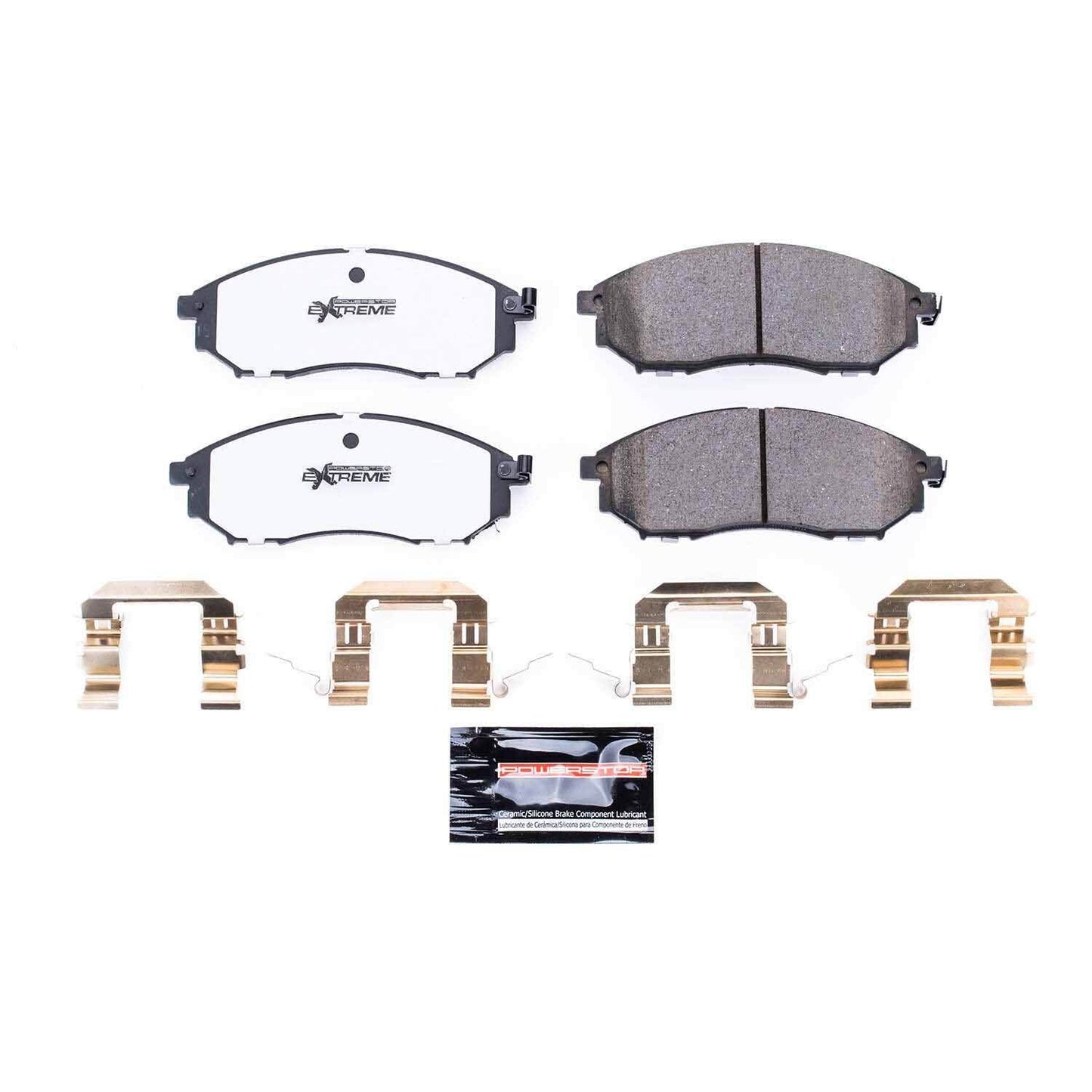 PowerStop Power Stop 08-12 Infiniti EX35 Front Z26 Extreme Street Brake Pads w/Hardware Z26-888