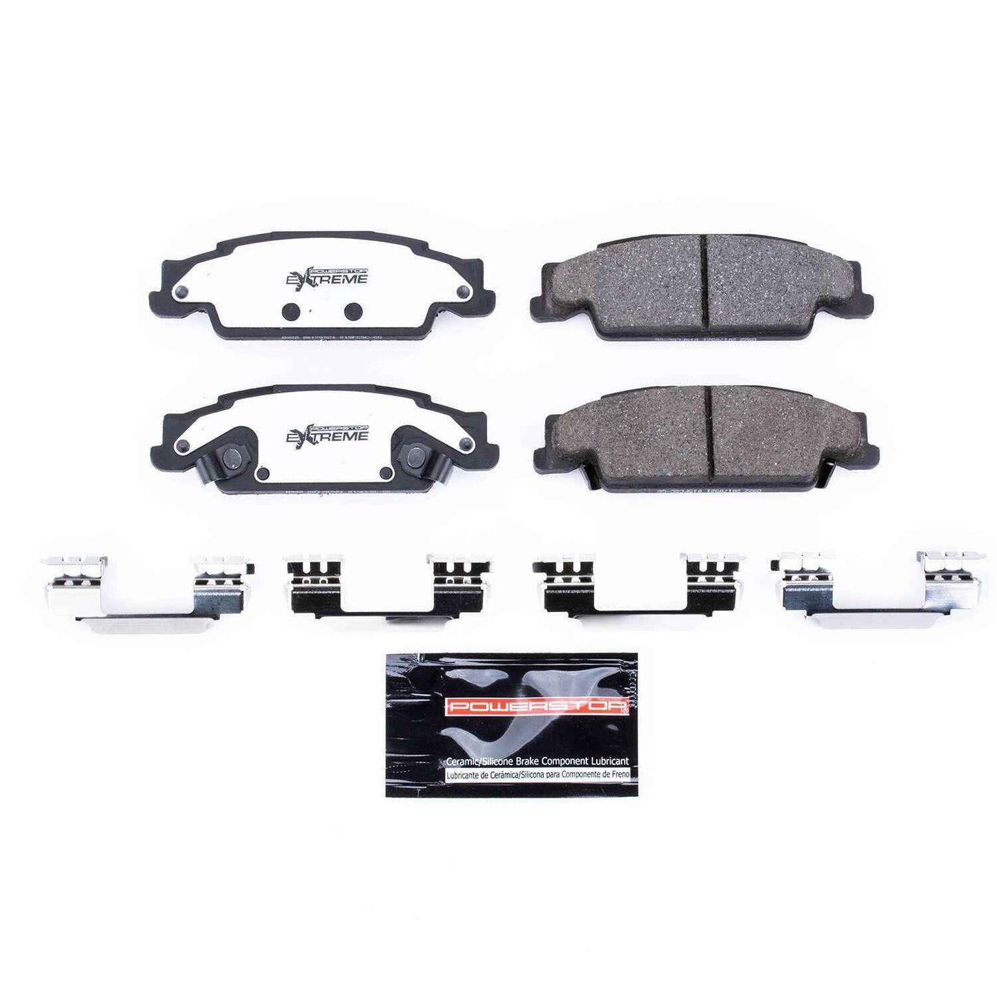 PowerStop Power Stop 03-07 Cadillac CTS Rear Z26 Extreme Street Brake Pads w/Hardware Z26-922