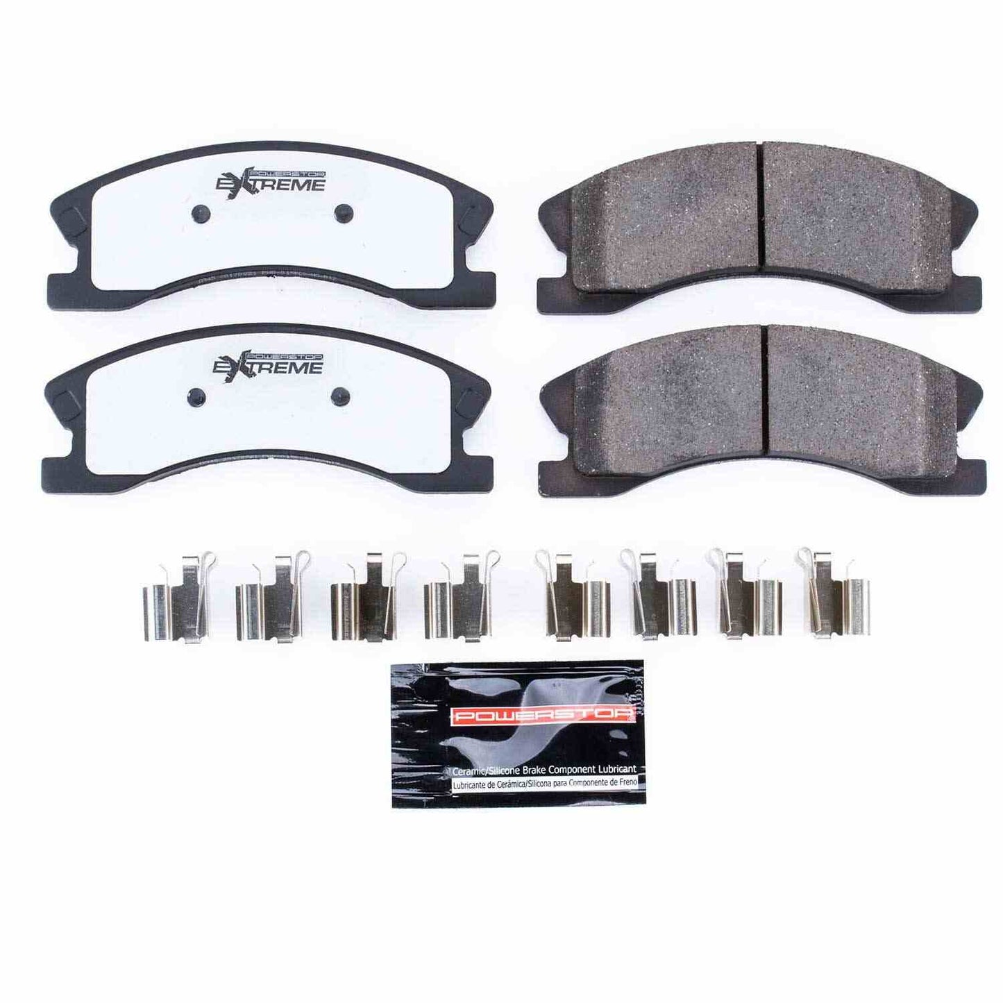 PowerStop Power Stop 99-04 Jeep Grand Cherokee Front Z26 Extreme Street Brake Pads w/Hardware Z26-945