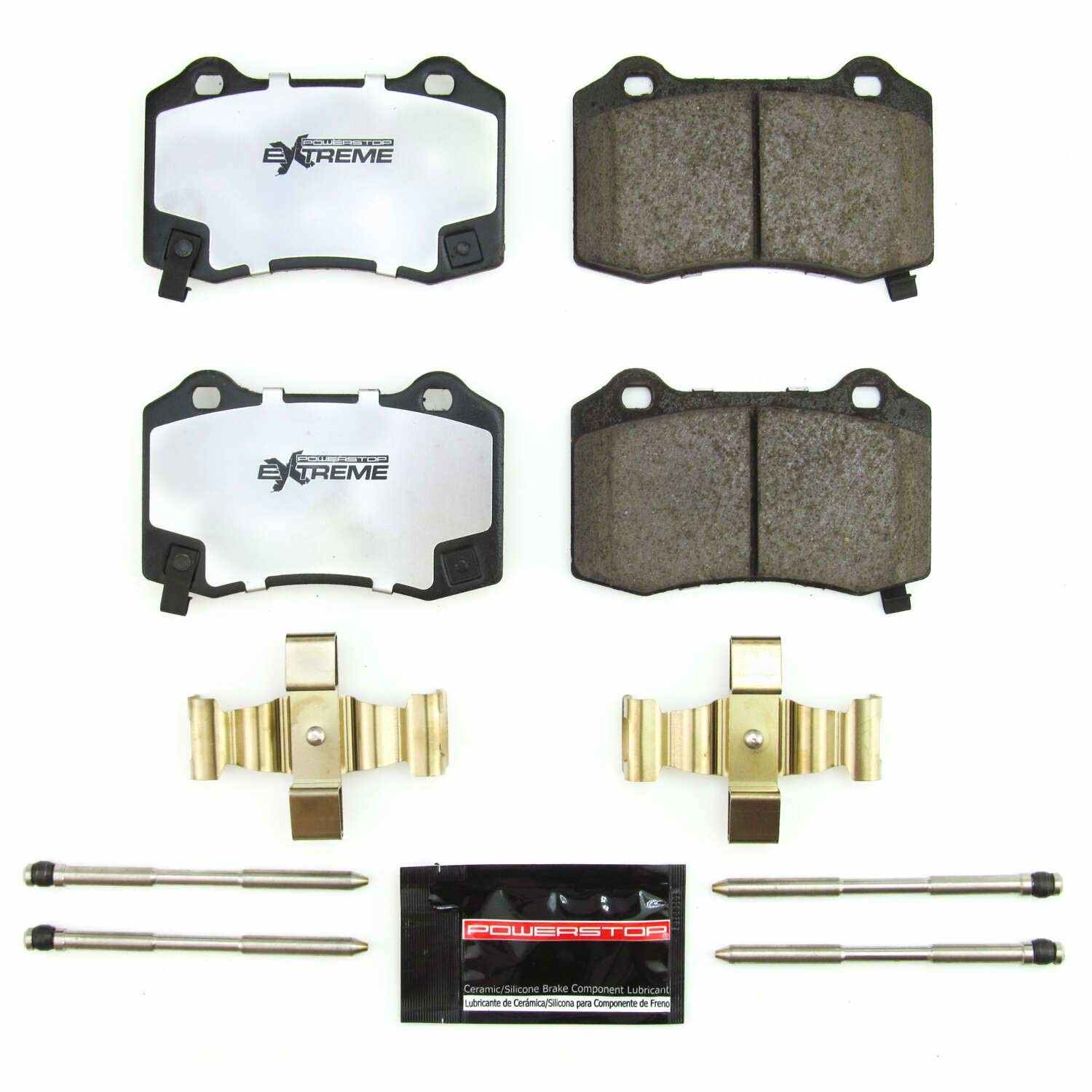 Power Stop 18-21 Jeep Grand Cherokee Rear Z36 Truck & Tow Brake Pads w/Hardware Z36-1053B