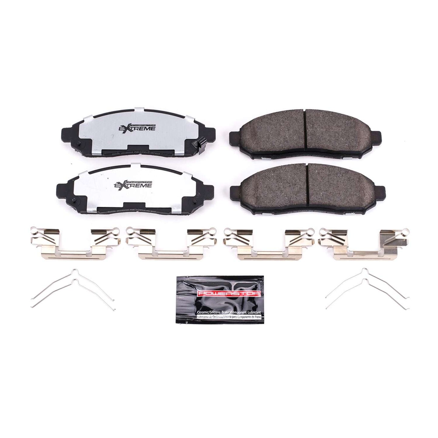 PowerStop Power Stop 16-18 Chevrolet City Express Front Z36 Truck & Tow Brake Pads w/Hardware Z36-1094