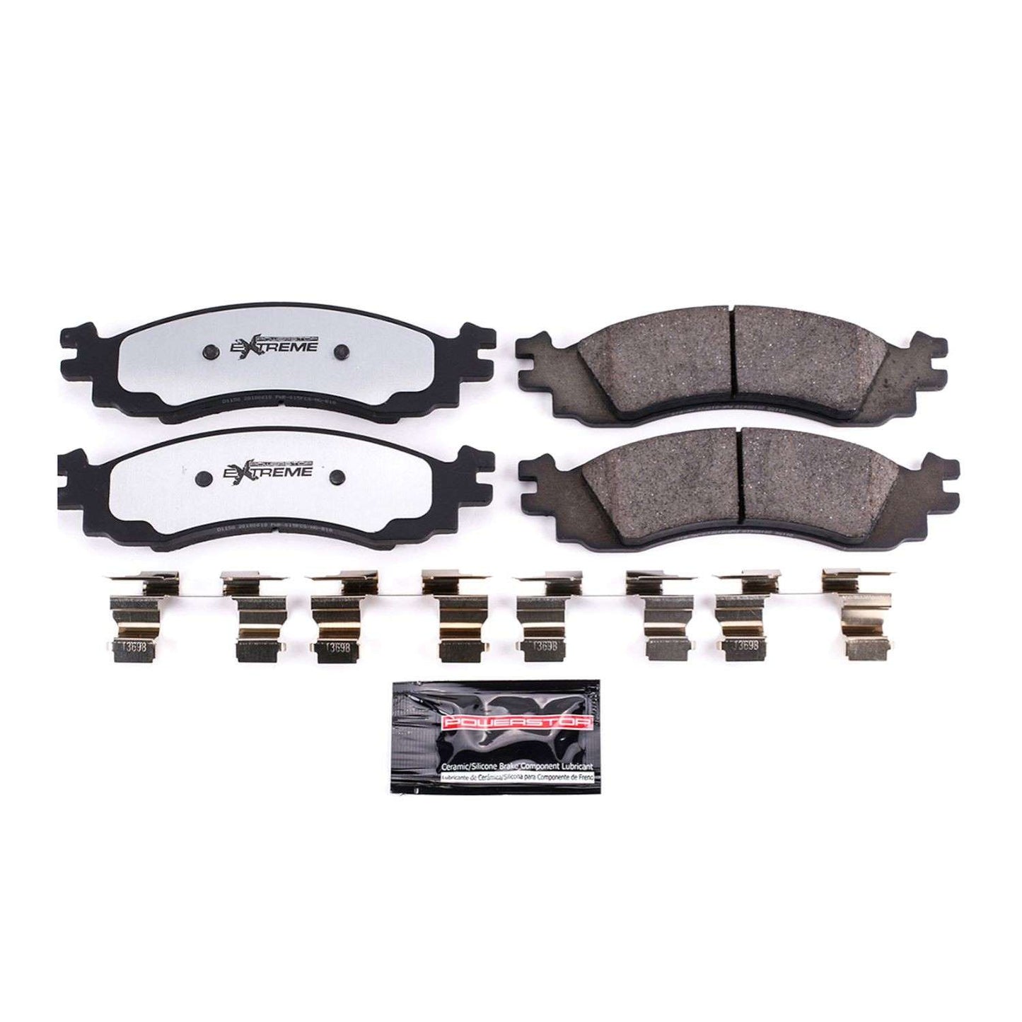 PowerStop Power Stop 06-10 Ford Explorer Front Z36 Truck & Tow Brake Pads w/Hardware Z36-1158