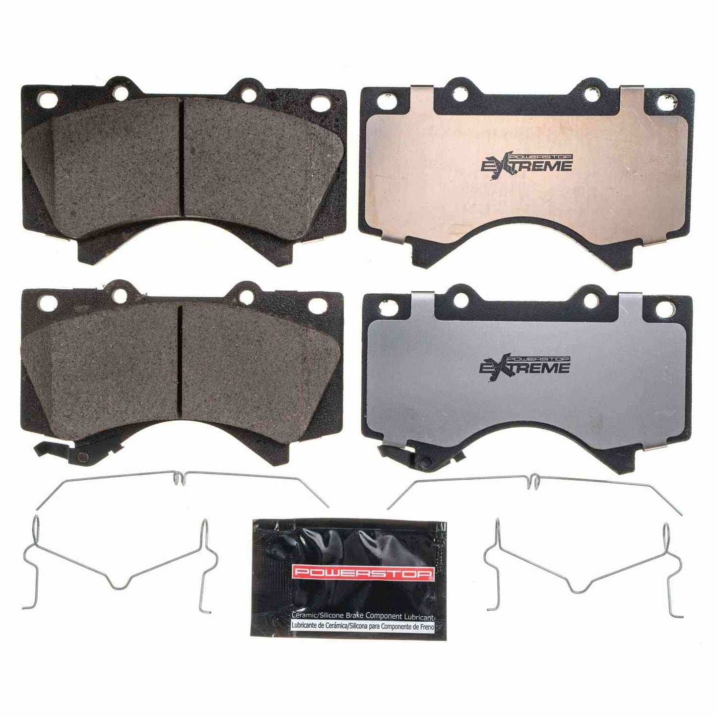 PowerStop Power Stop 08-11 Lexus LX570 Front Z36 Truck & Tow Brake Pads w/Hardware Z36-1303