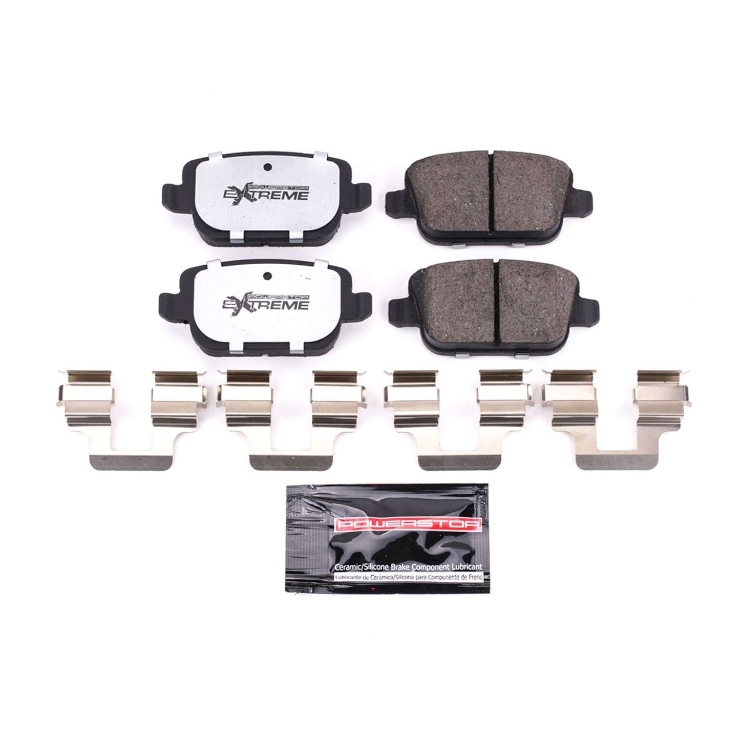 PowerStop Power Stop 08-12 Land Rover LR2 Rear Z36 Truck & Tow Brake Pads w/Hardware Z36-1314