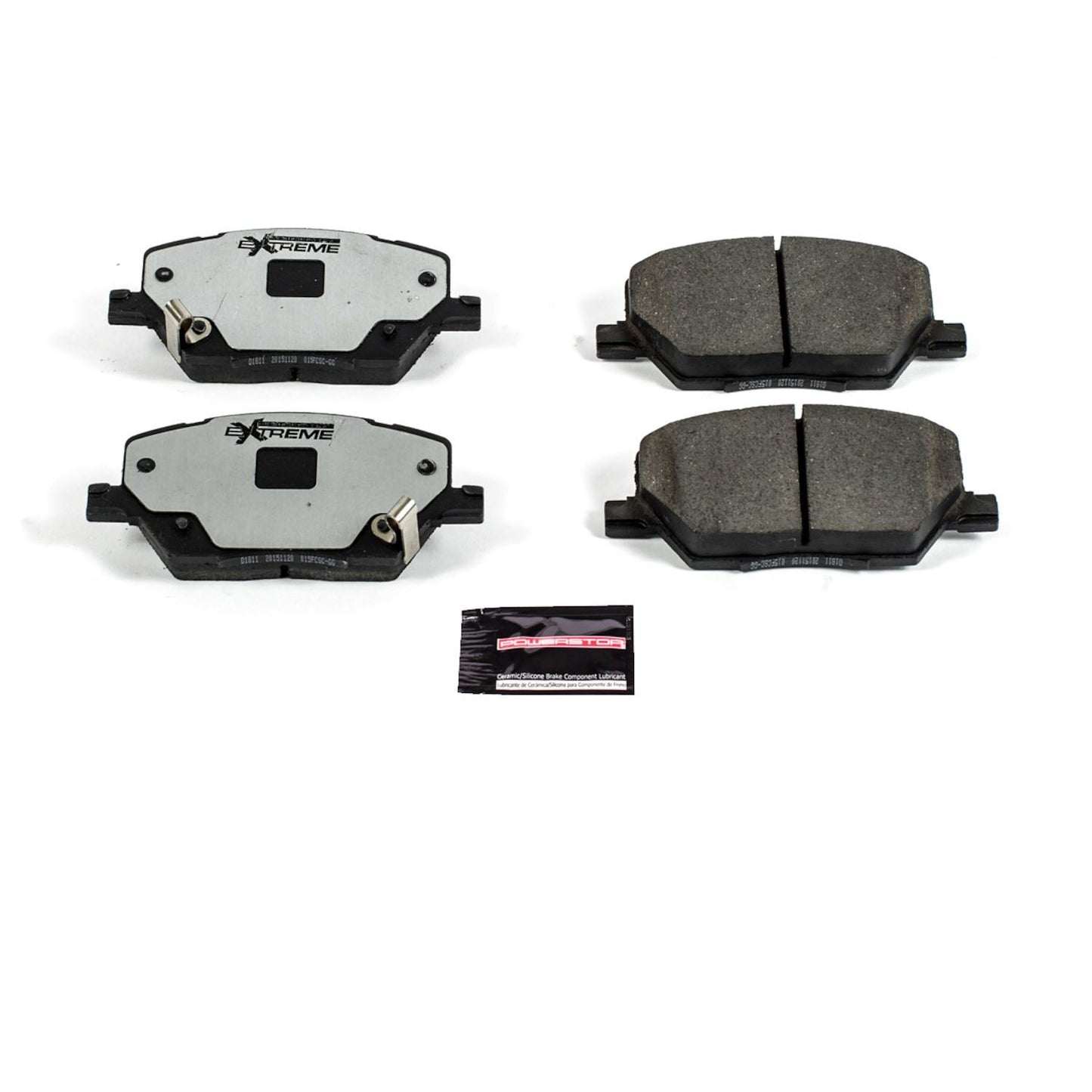 PowerStop Power Stop 16-18 Fiat 500X Front Z36 Truck & Tow Brake Pads w/Hardware Z36-1811